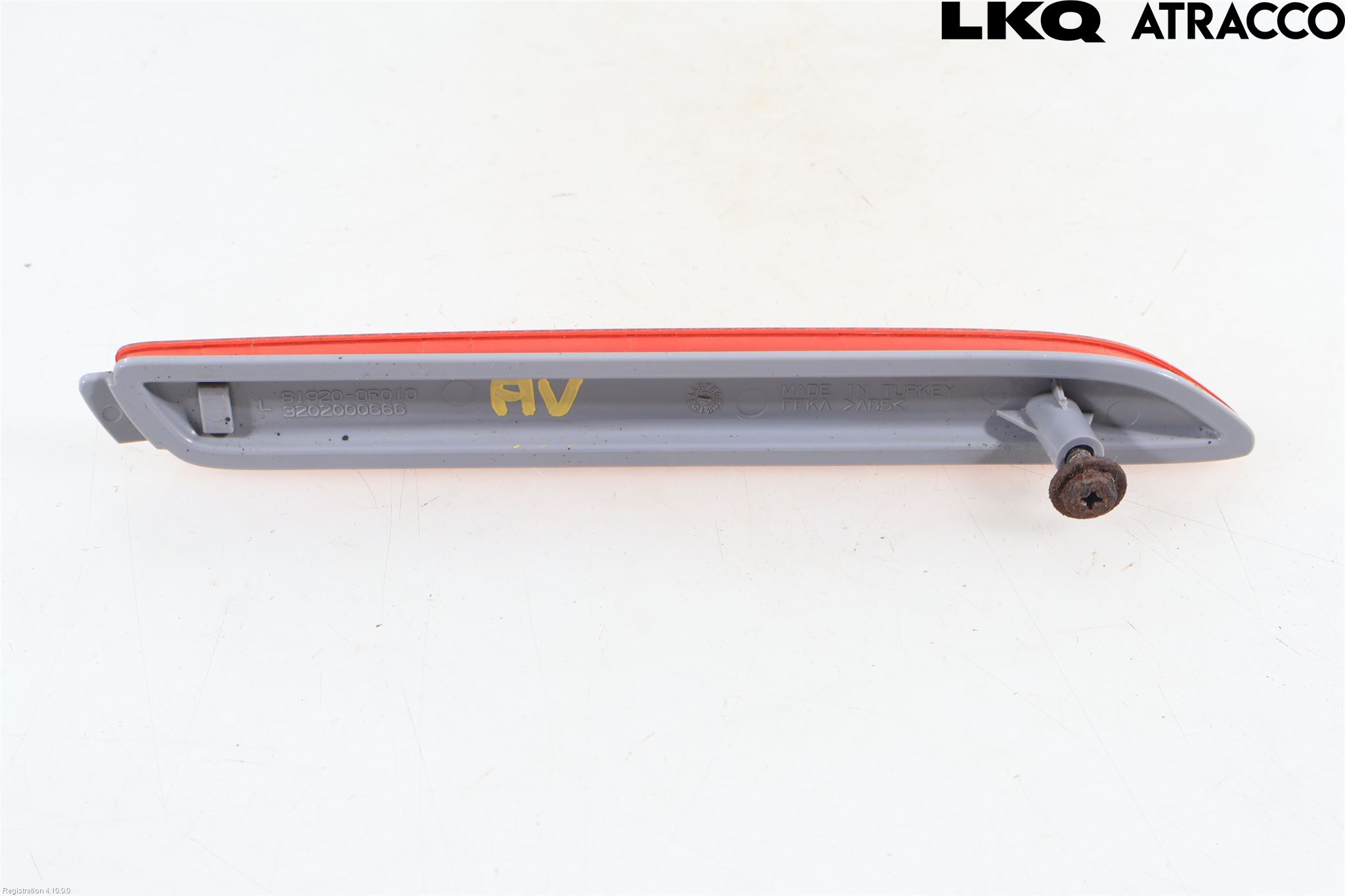 Toyota VERSO 09-18 Dimljus/Reflex Bak