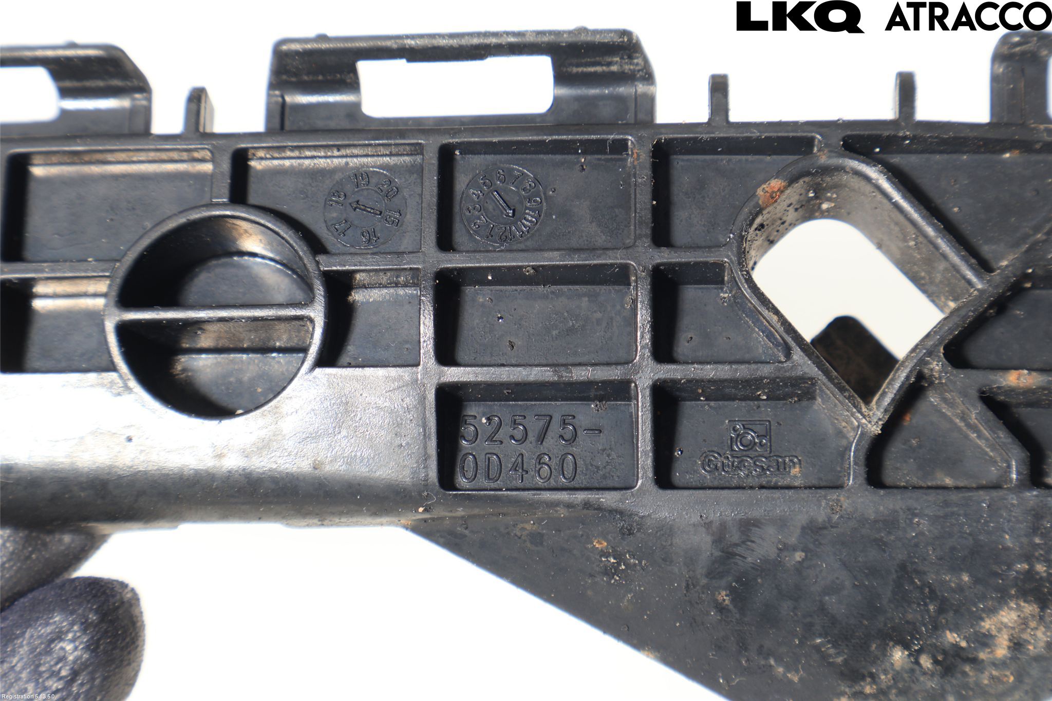 Toyota YARIS XP130 15-20 Stötfångarfäste Bak Hö