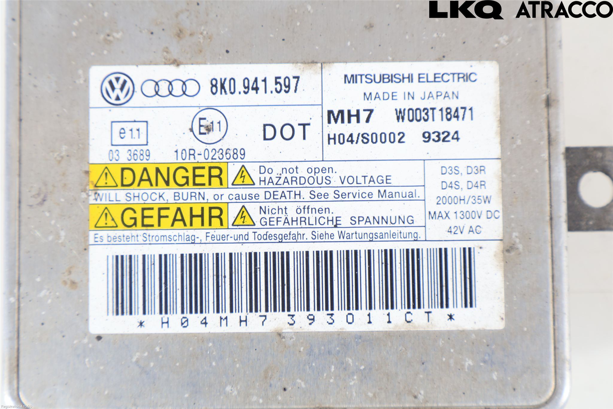 Audi A6/S6     05-11 Styrenhet Strålkastare
