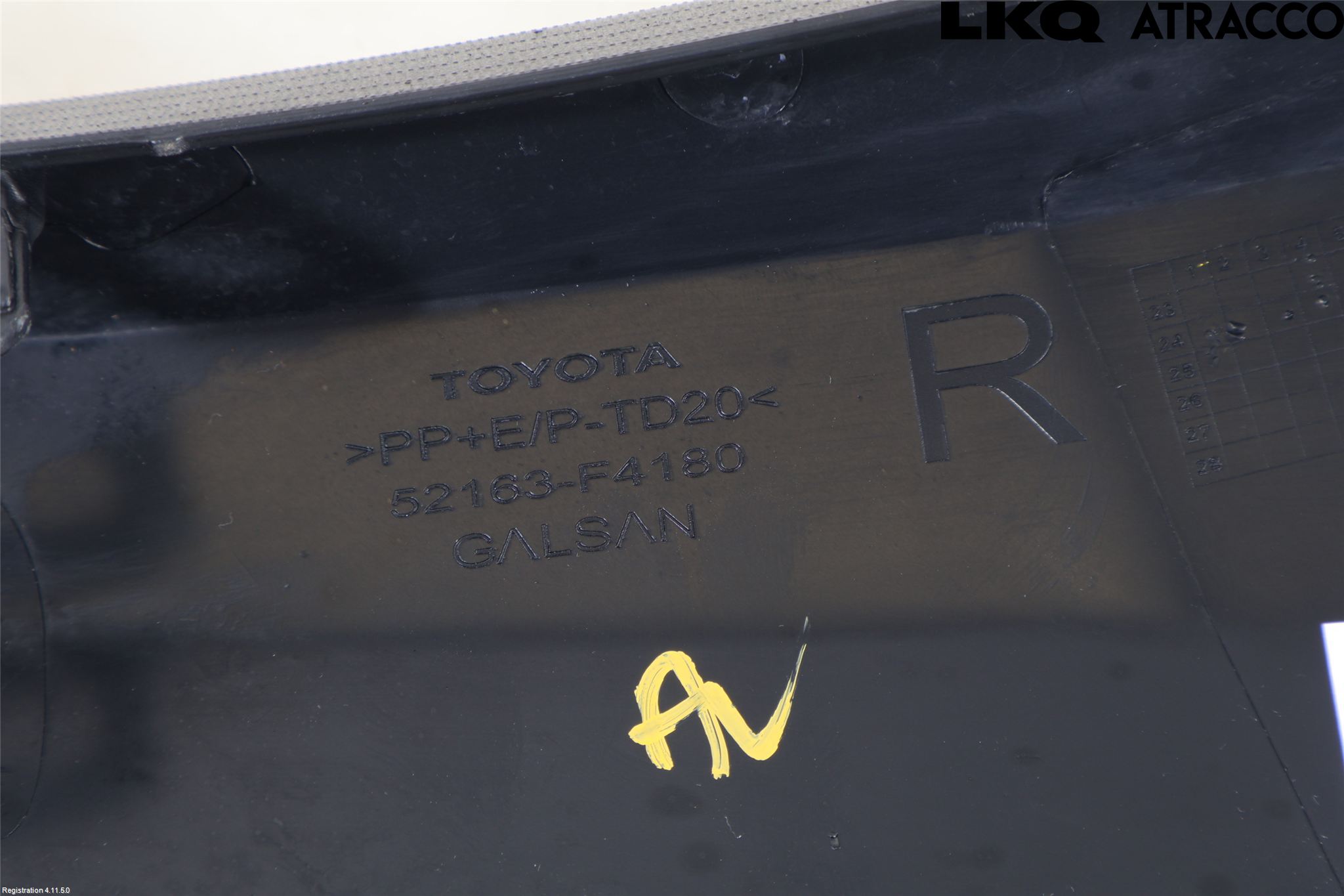 Toyota C-HR 24- Stötfångarlist Bak