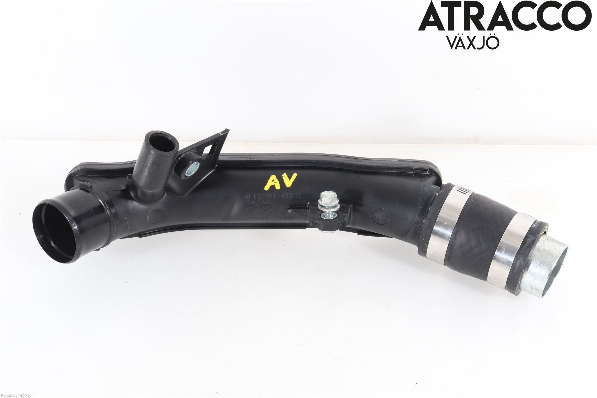 Toyota AURIS 13-19 Laddluft-Intercoolerrör