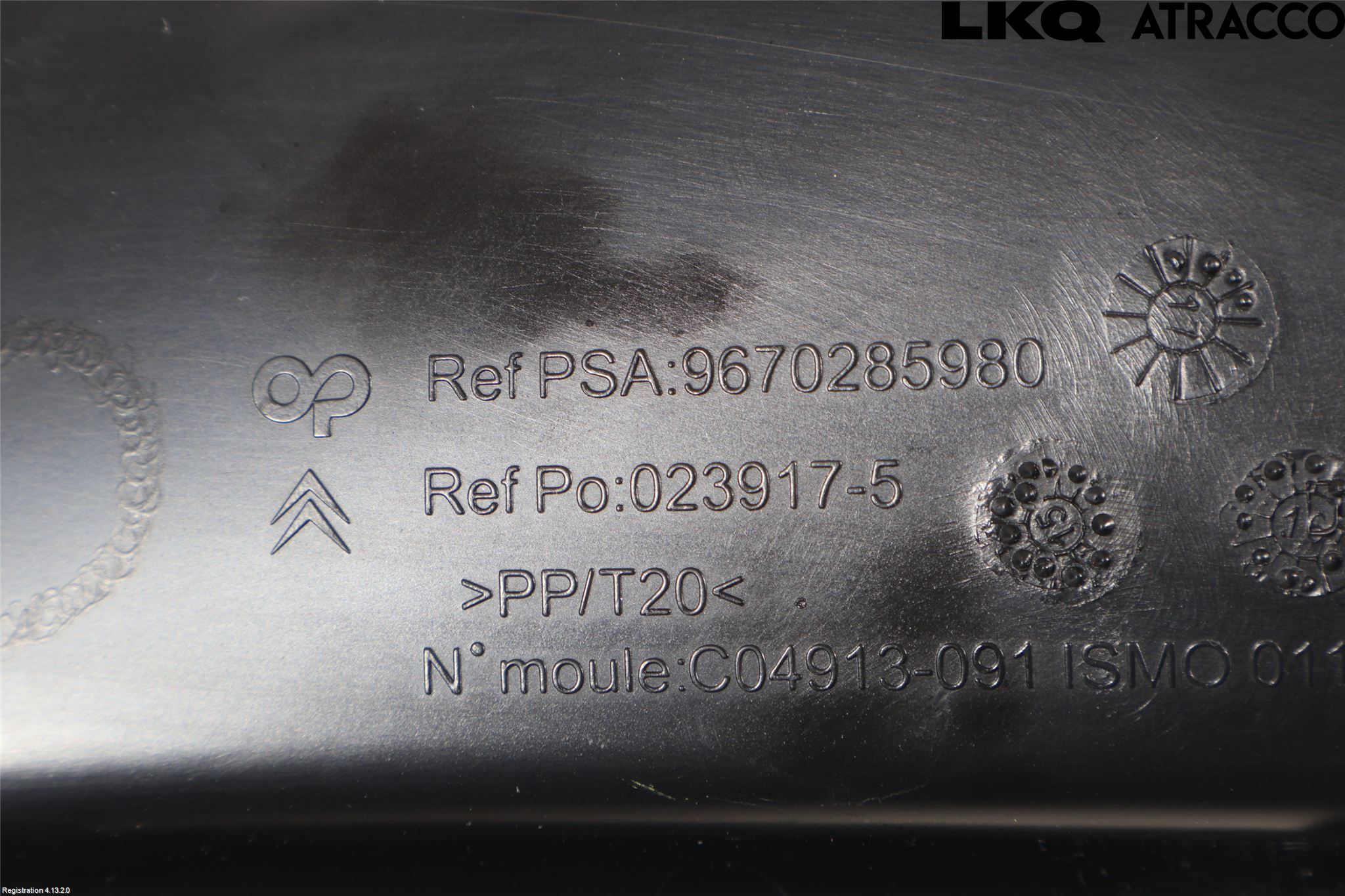 Citroen C4 II 11-18 Dimljussarg Fram