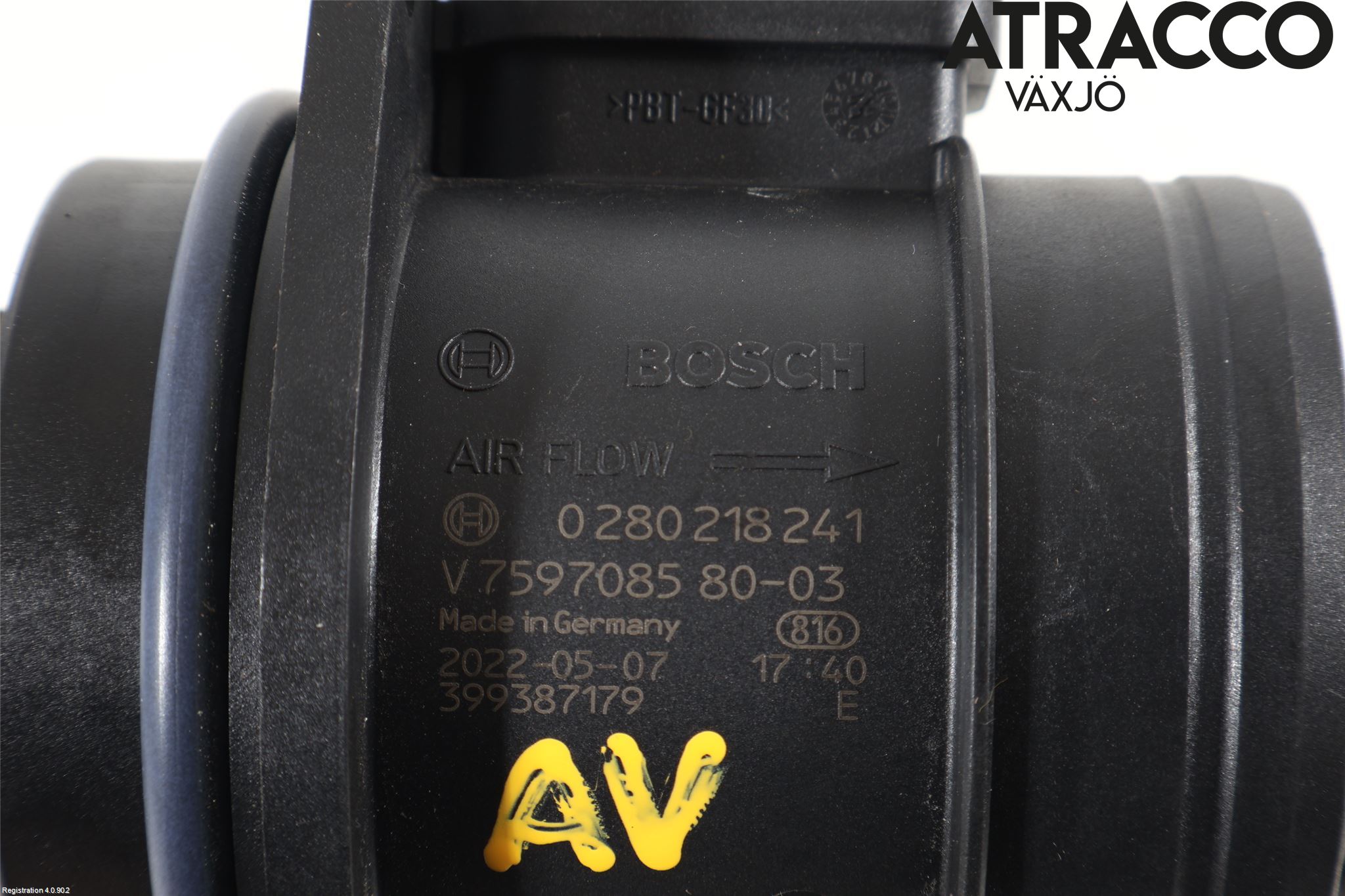 Peugeot 3008 17-24 Injluftmassamätare