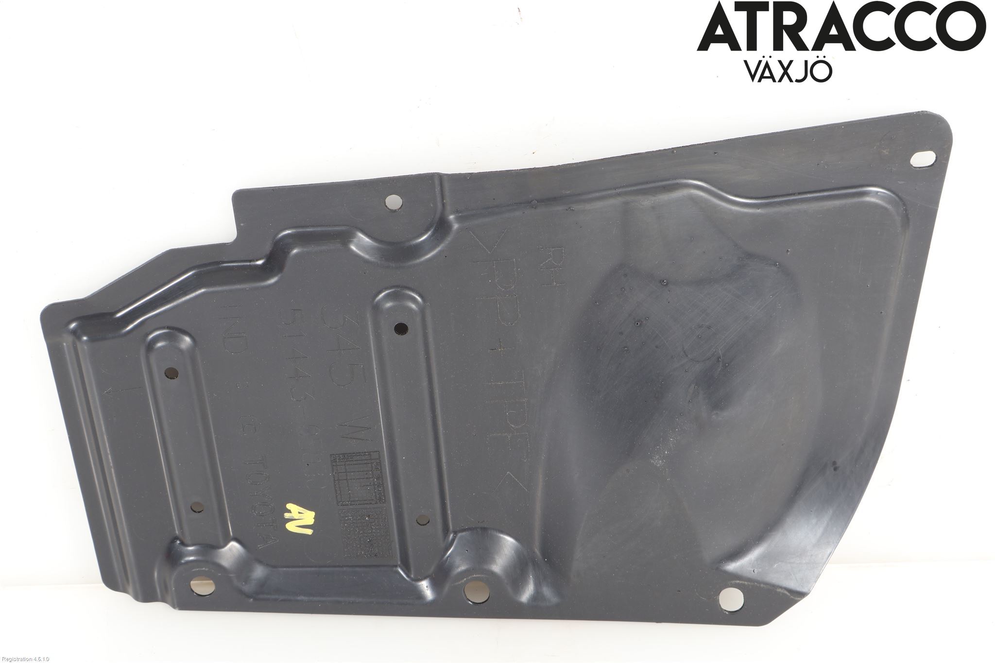 Toyota AURIS 13-19 Hasplåt Plåt-Plast