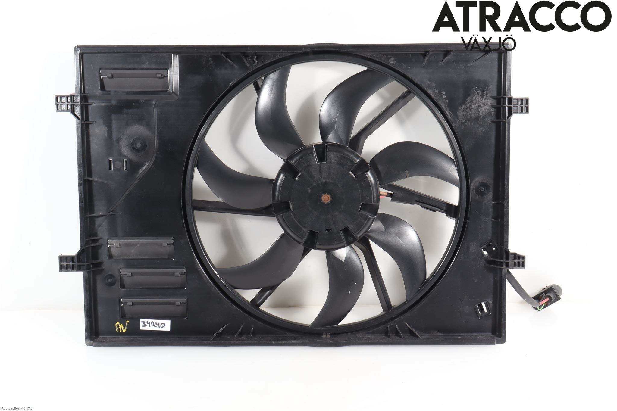 Audi A3/S3 8V 13-20 Kylfläktkåpa