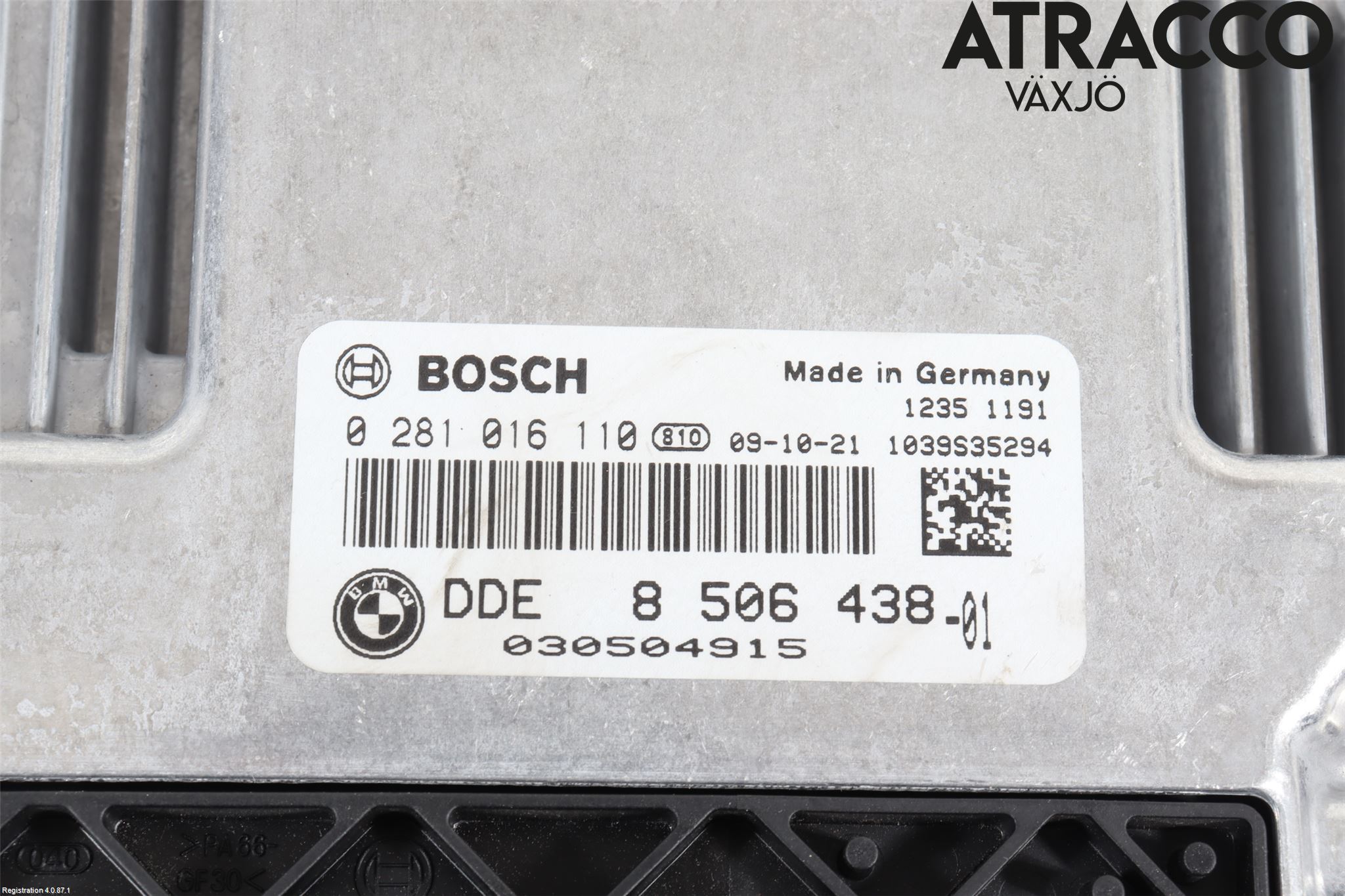 BMW 1 E87/81 5D/3D 03-11 Styrenhet Insprut Bensin