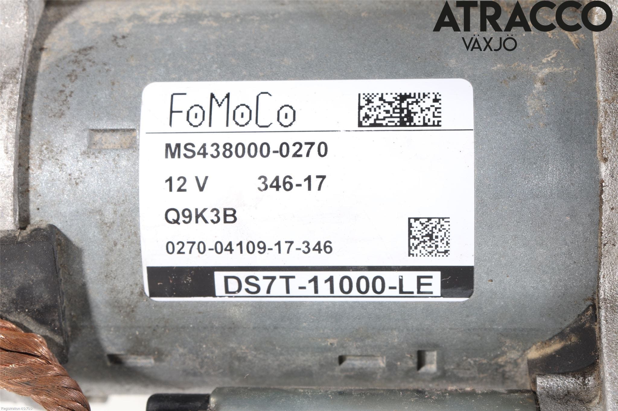 Ford KUGA 17-19 Startmotor Diesel