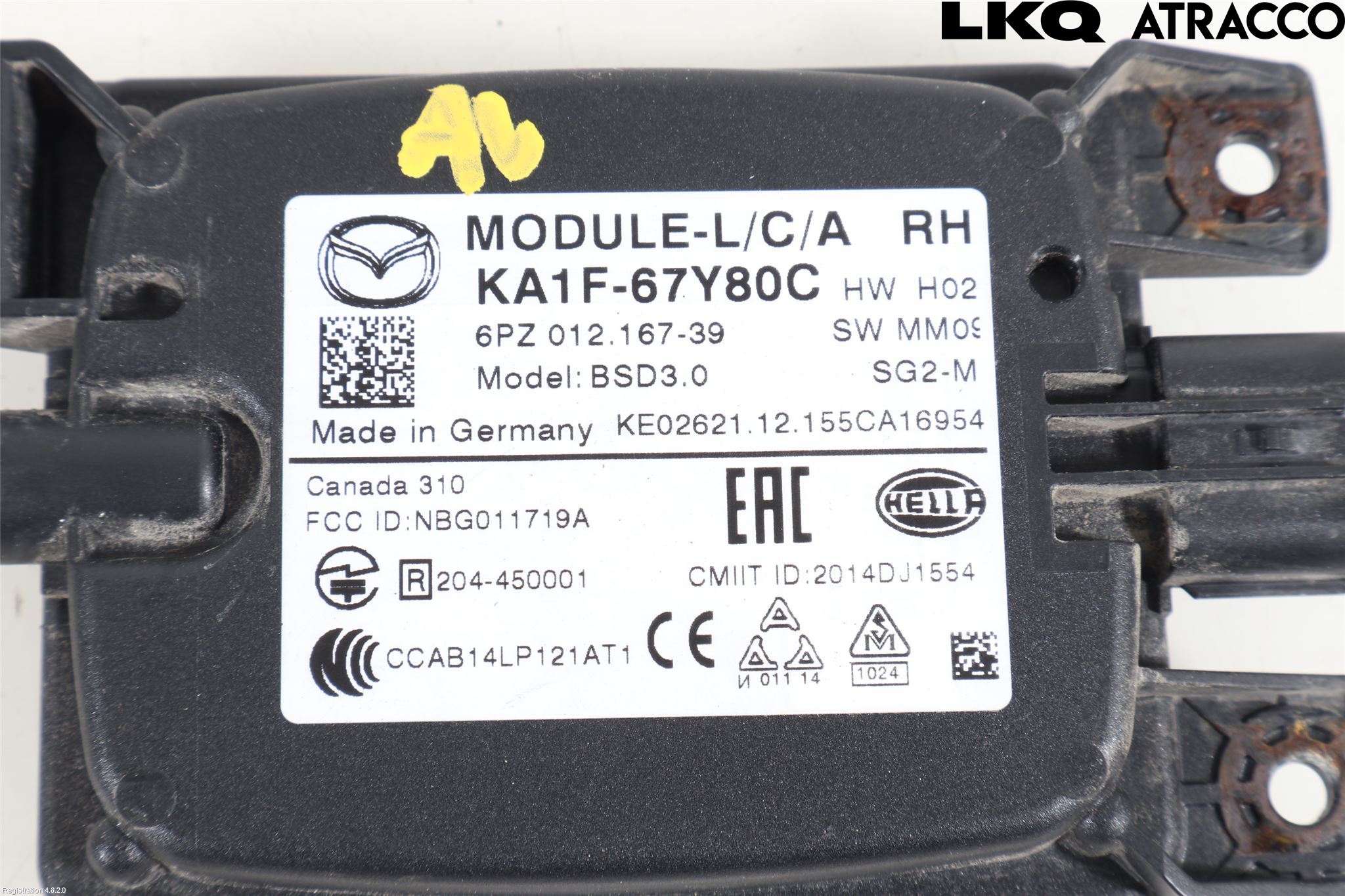 Mazda CX-5 12-17 Sensor Aktivt Kollisionsskydd