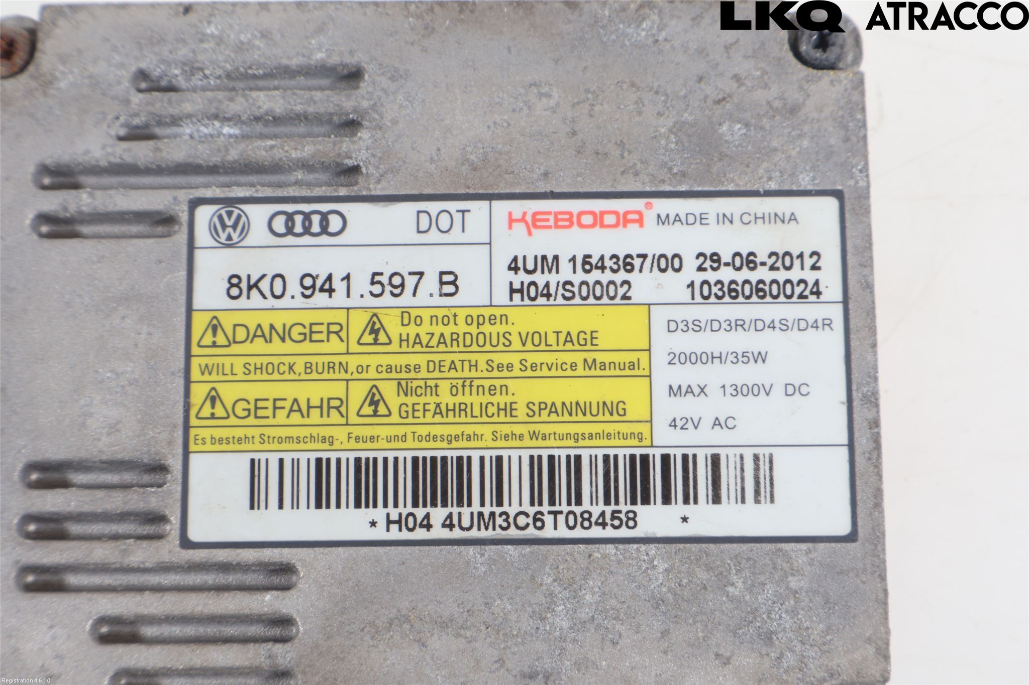 Volkswagen VW PASSAT 11-14 Styrenhet Strålkastare