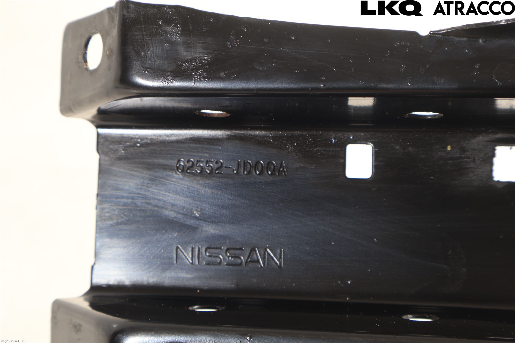 Nissan QASHQAI 10-14 Front Huvlåsplåt-Balk