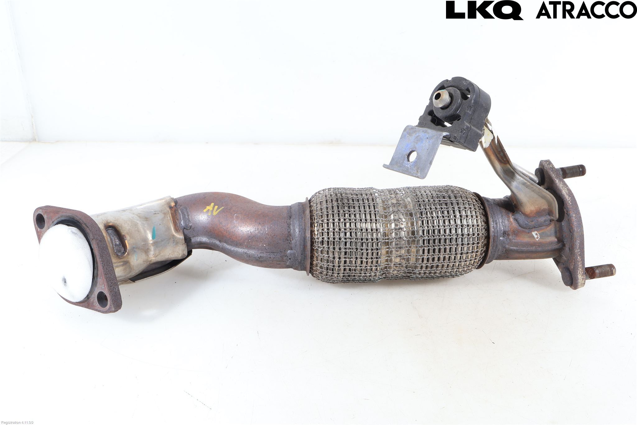 Hyundai TUCSON 05- Avgas Främre Rör