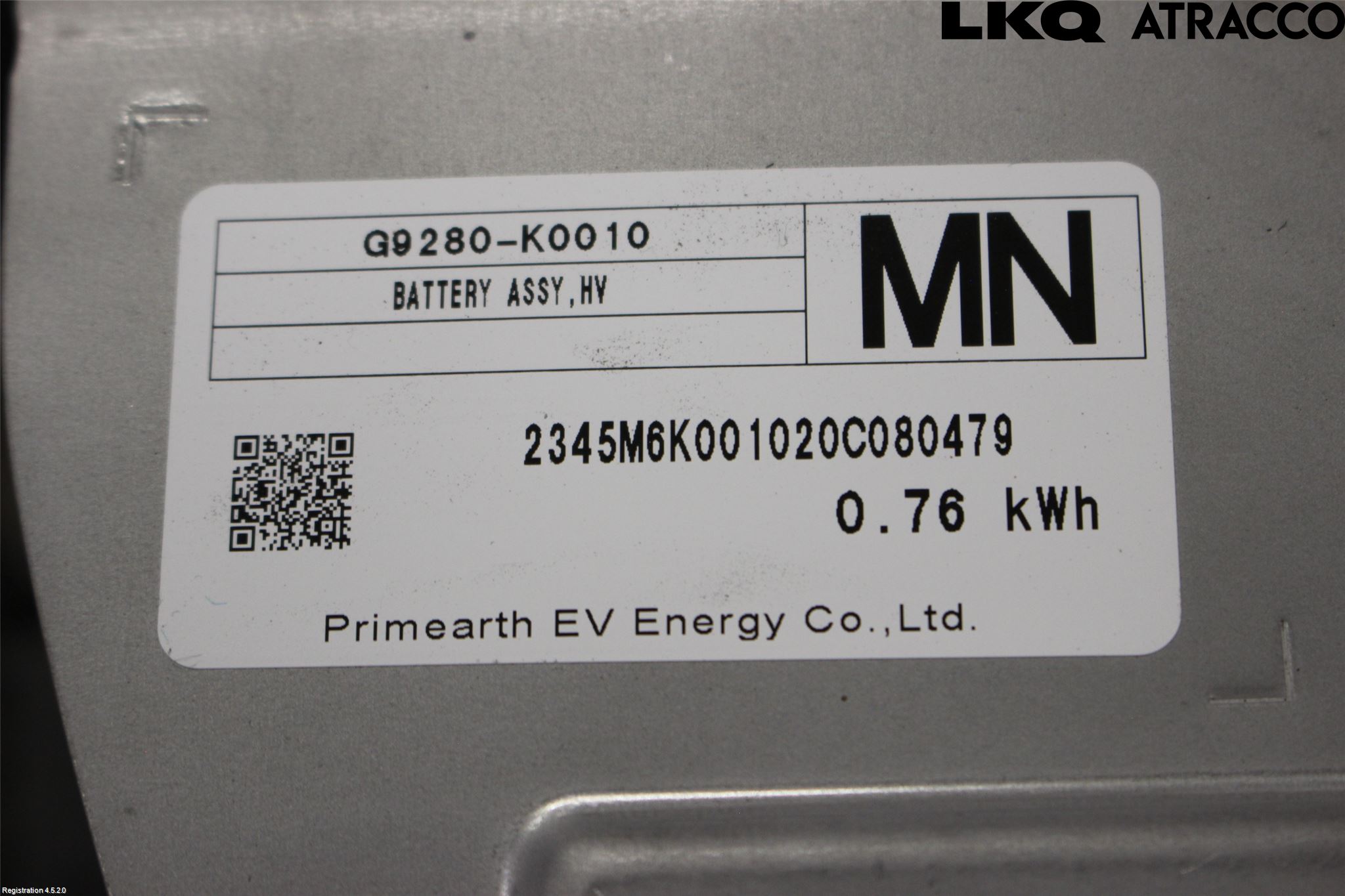 Toyota YARIS XP21 20- Batteri Högspänning