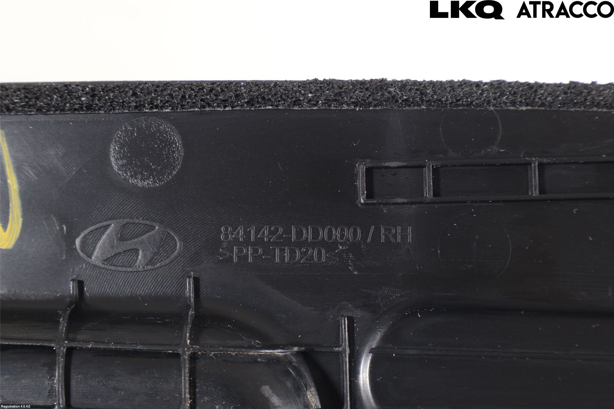 Hyundai KONA/ELECTRIC OS 18-23 Skärm Hörn Utfyllnad Fram