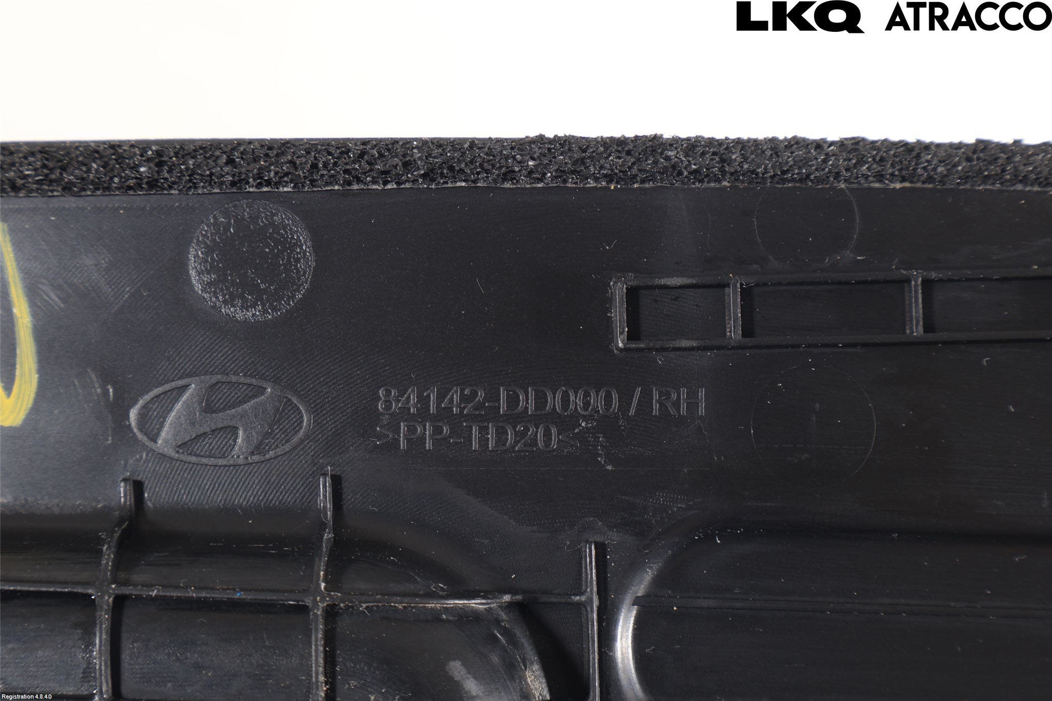 Hyundai KONA/ELECTRIC OS 18-23 Skärm Hörn Utfyllnad Fram