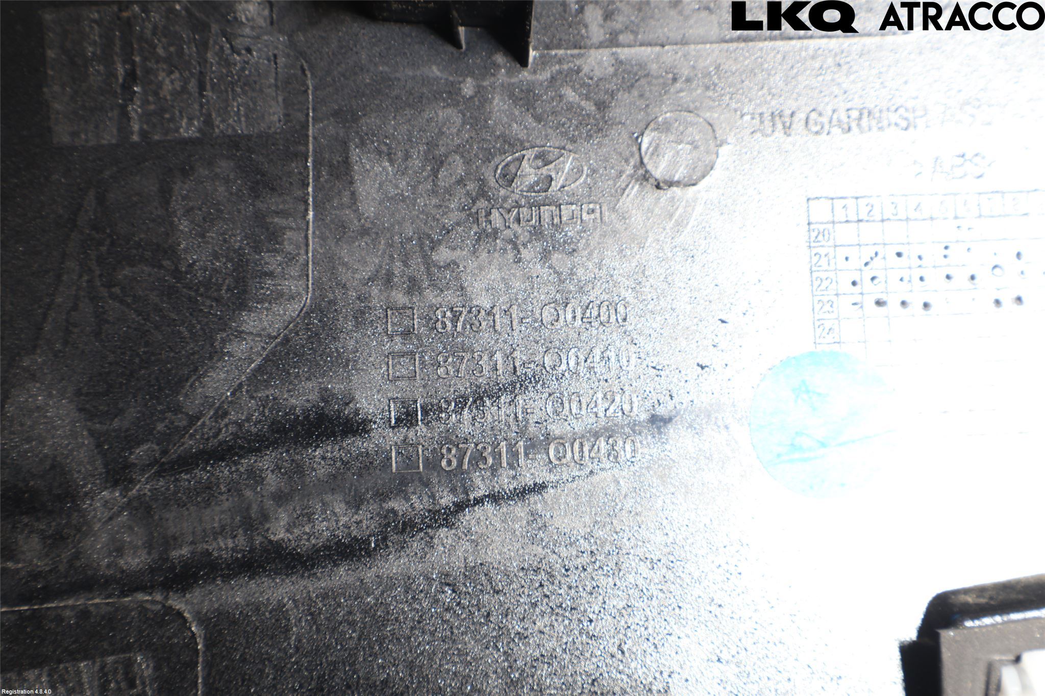 Hyundai BAYON BC3 21- List Bak-Baklucka