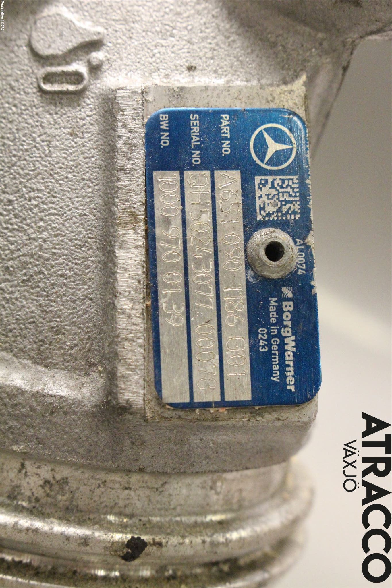 Mercedes-Benz MB C-KLASS (W205) 14-21 Turboaggregat