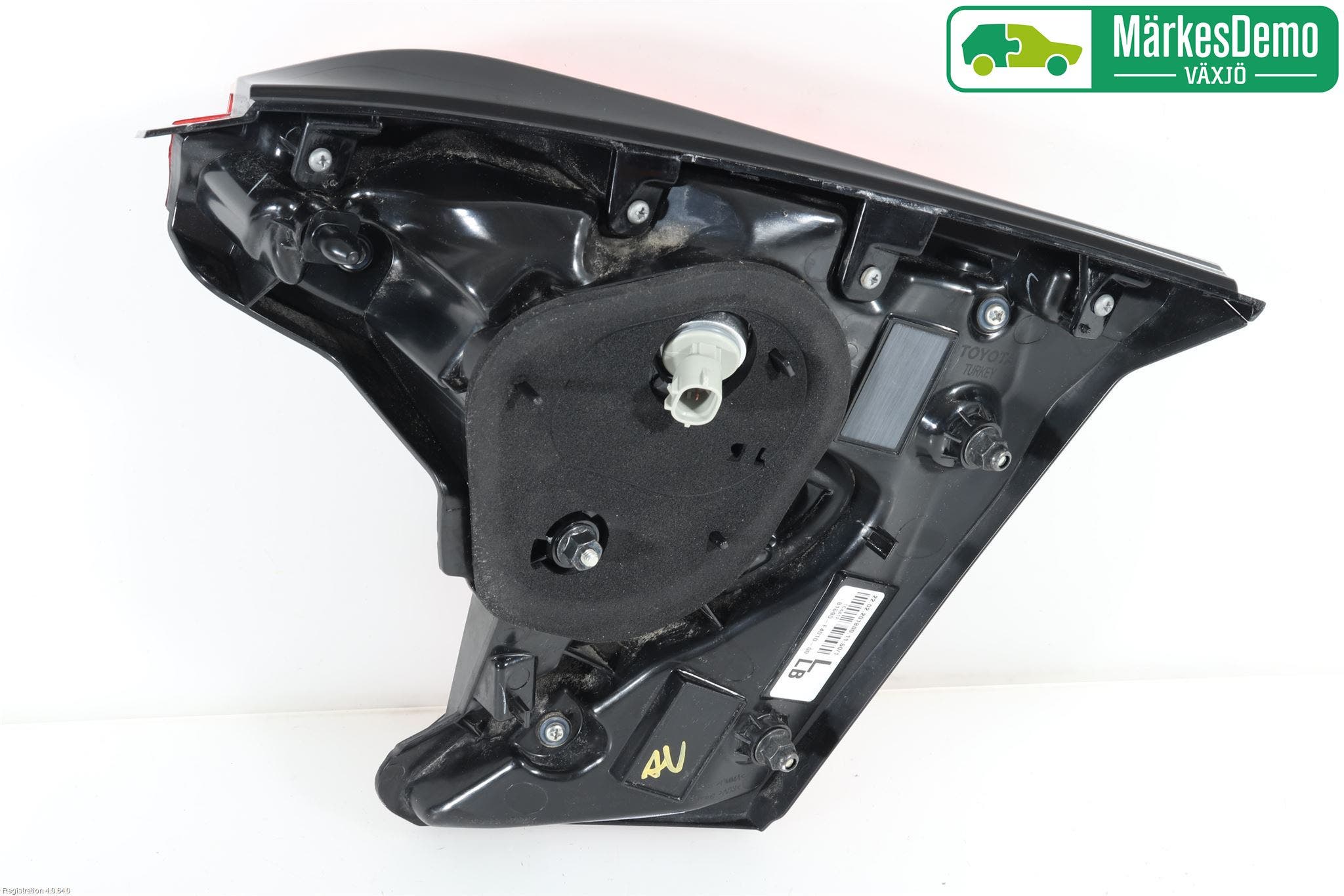 Toyota C-HR 16-23 Bakljus Lucka Vä