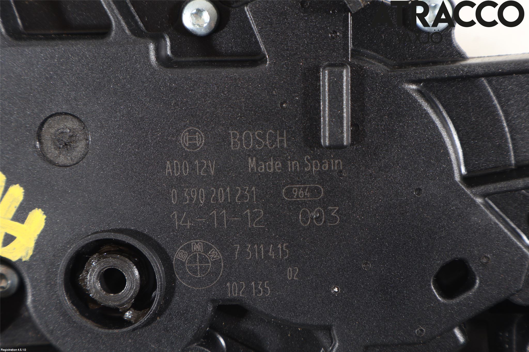 BMW 5 F10/F11/F18 09-17 Torkarmotor Baklucka