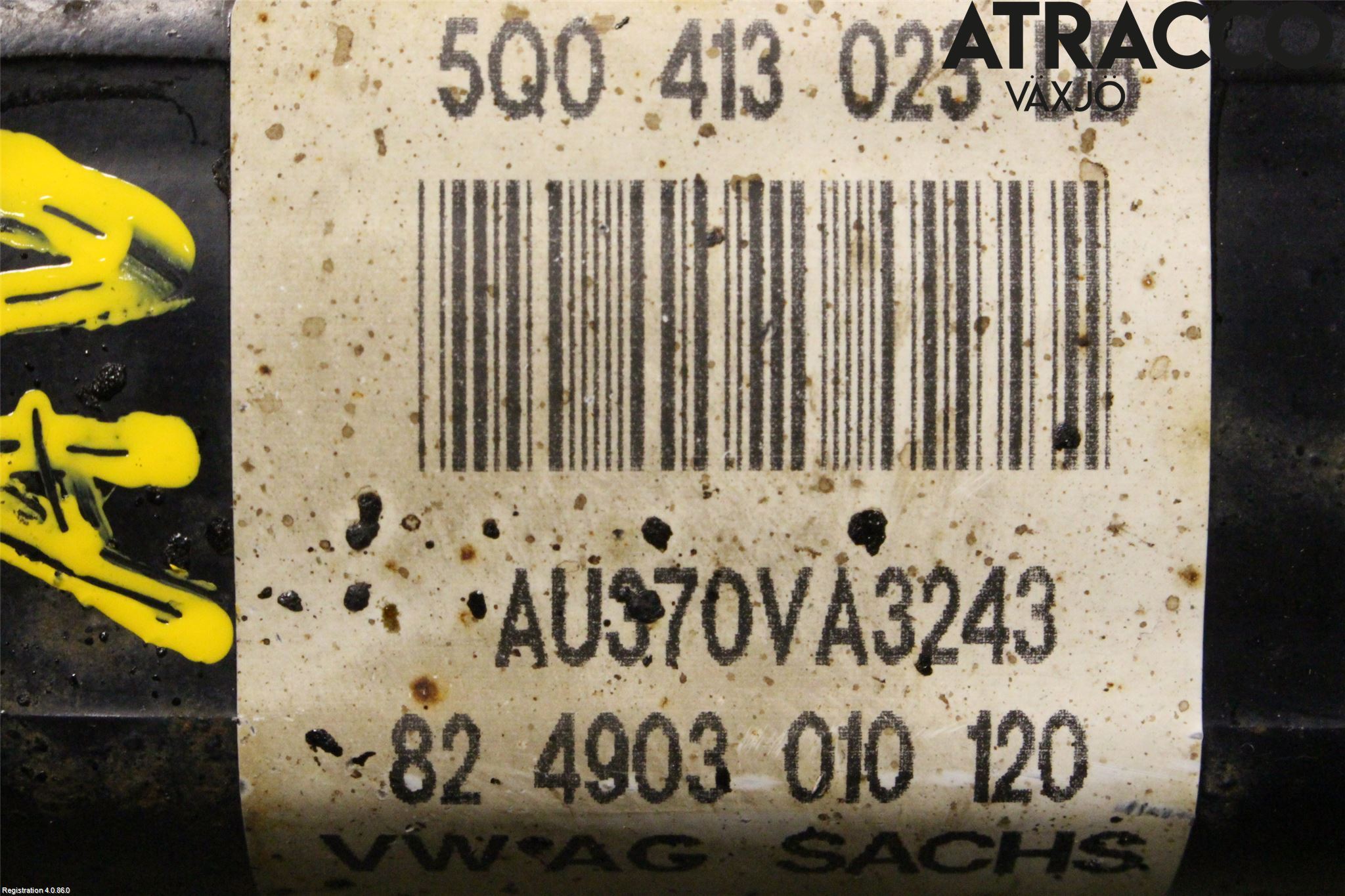 Audi A3/S3 8V 13-20 Fjäderben Fram Höger