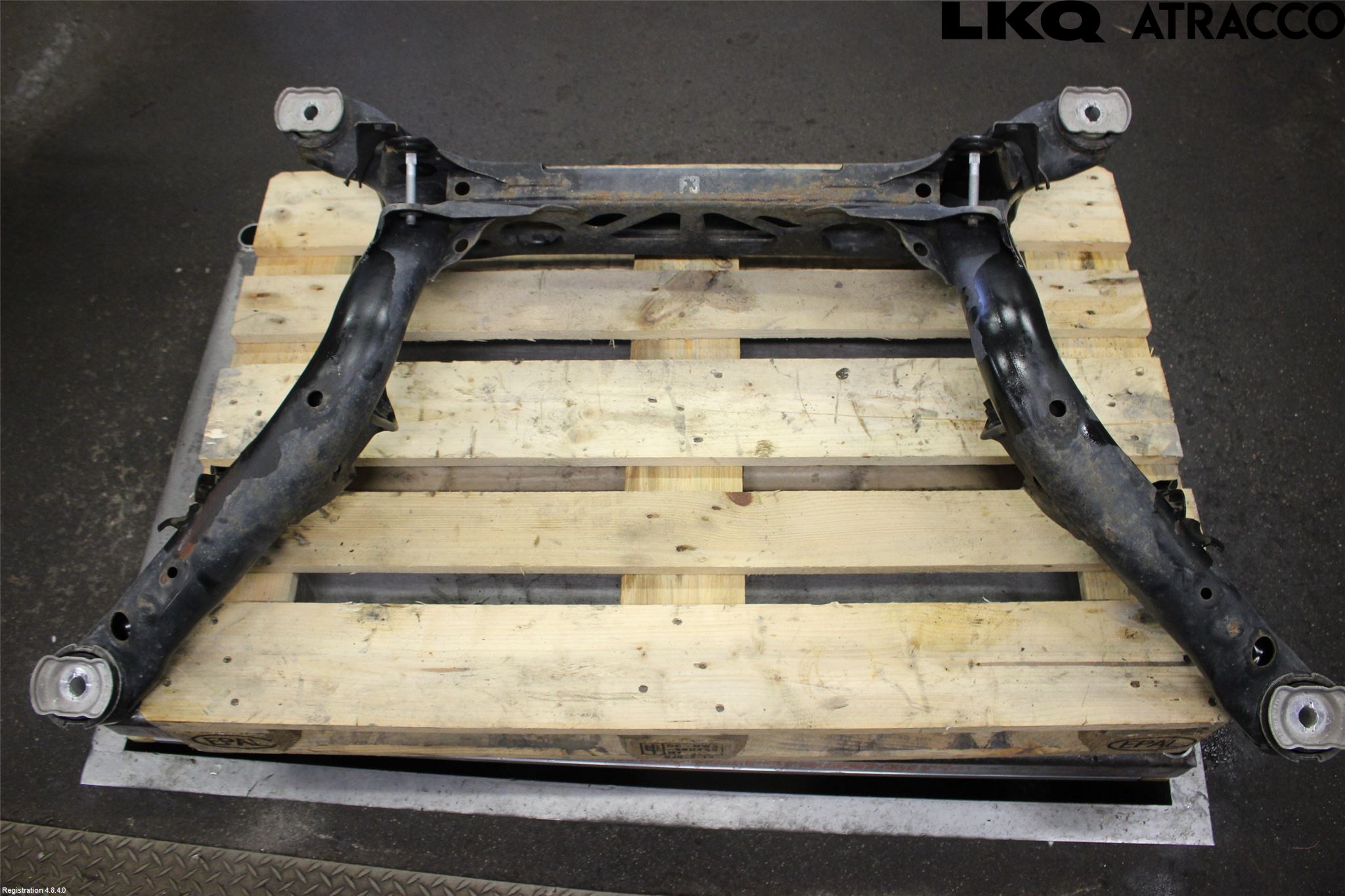 Audi A7/S7 4G 11-17 Bakaxelbalk