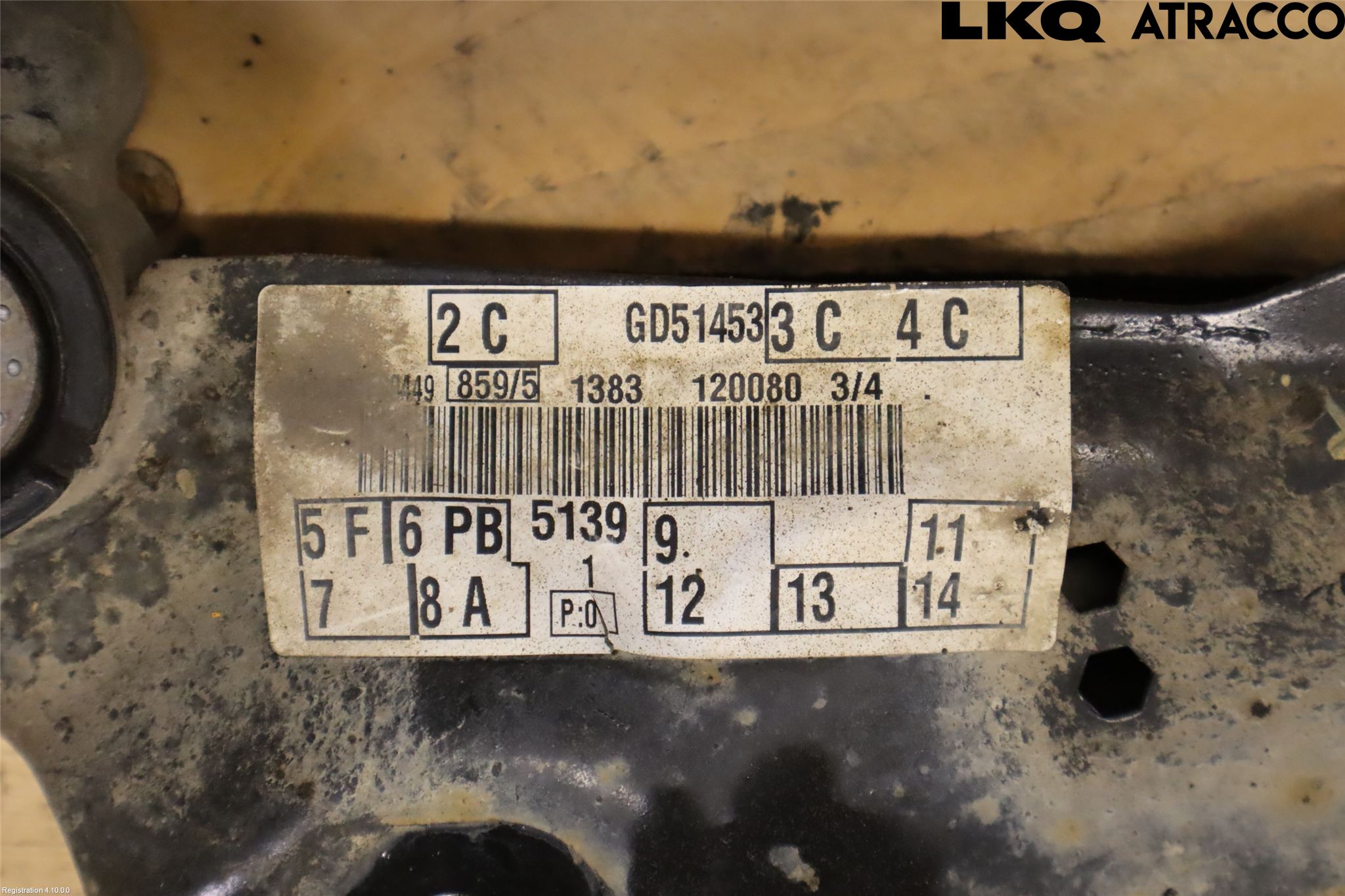 Ford FOCUS 15-18 Framvagnsbalk