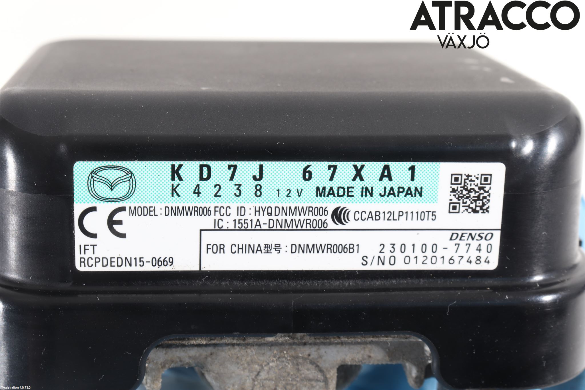 Mazda CX-5 17- Sensor Aktivt Kollisionsskydd