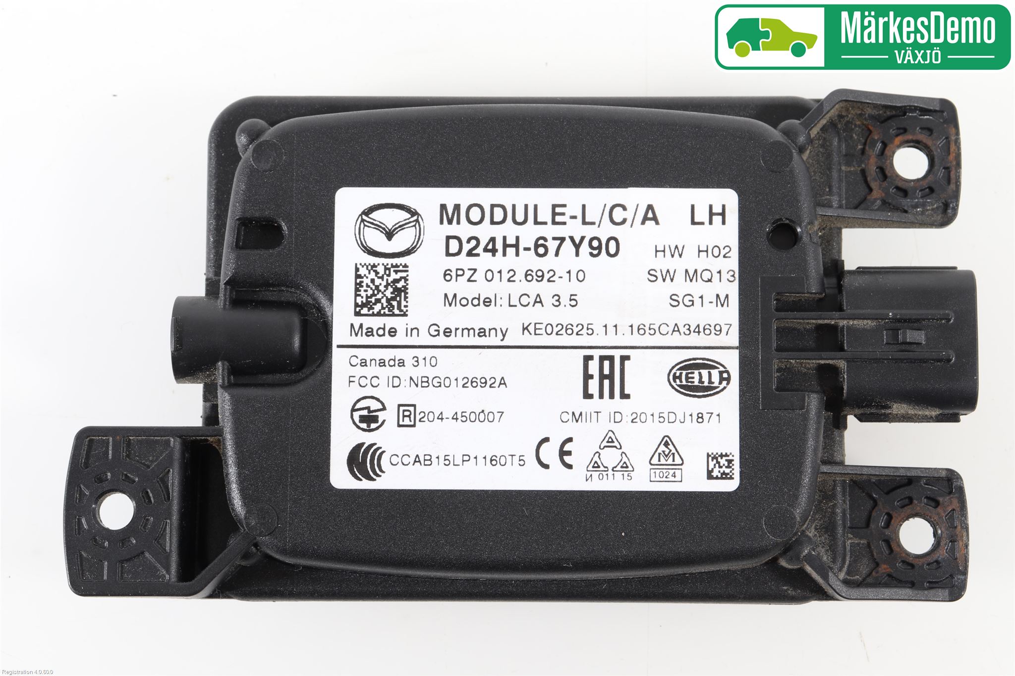 Mazda CX-3 Sensor Aktivt Kollisionsskydd