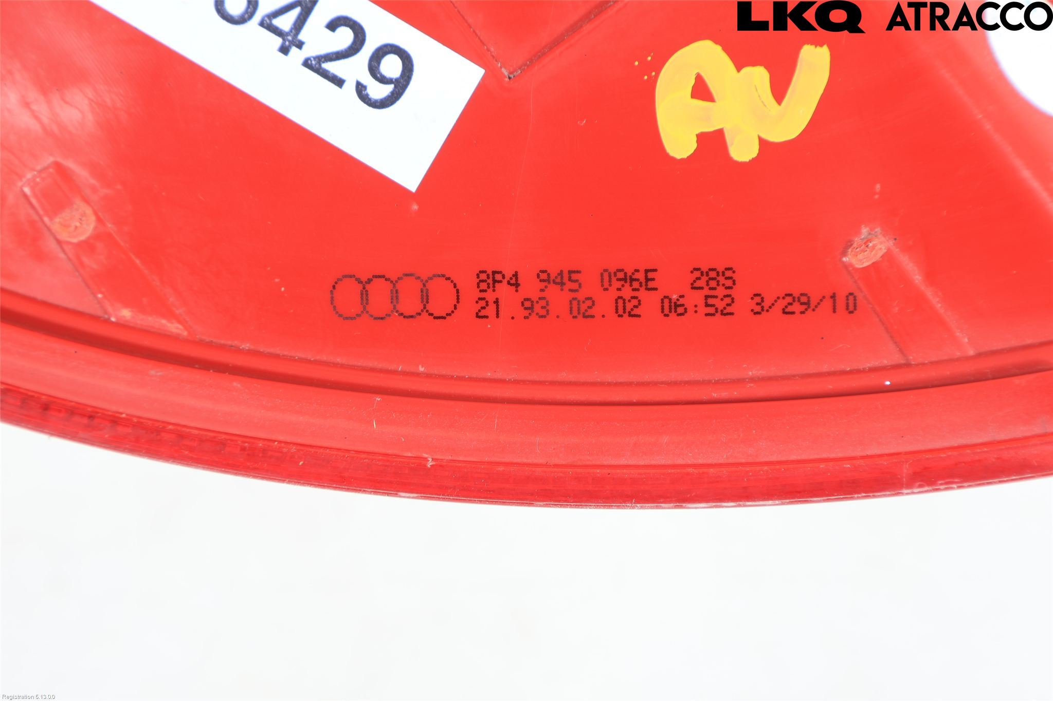 Audi A3/S3 05-13 Bakljus Höger