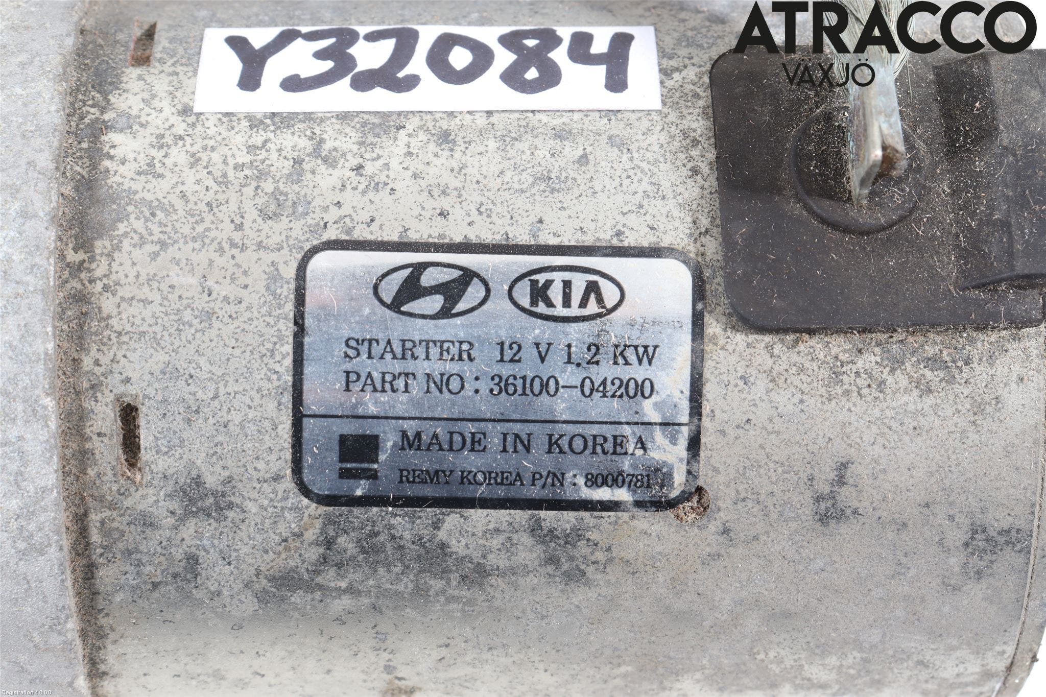 Hyundai i20 GB 15-20 Startmotor