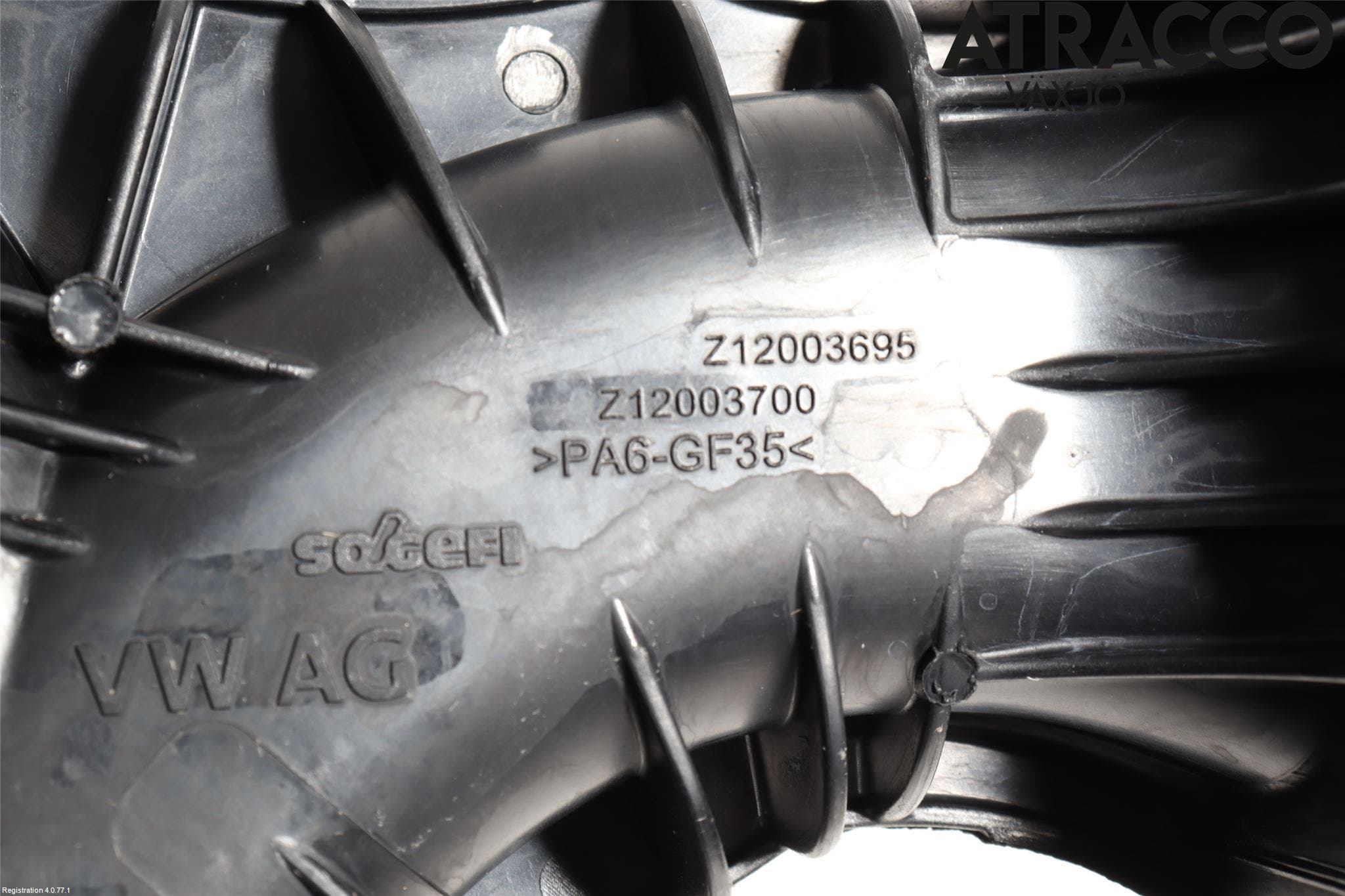 Volkswagen VW AMAROK 2H 10-22 Grenrör Insug