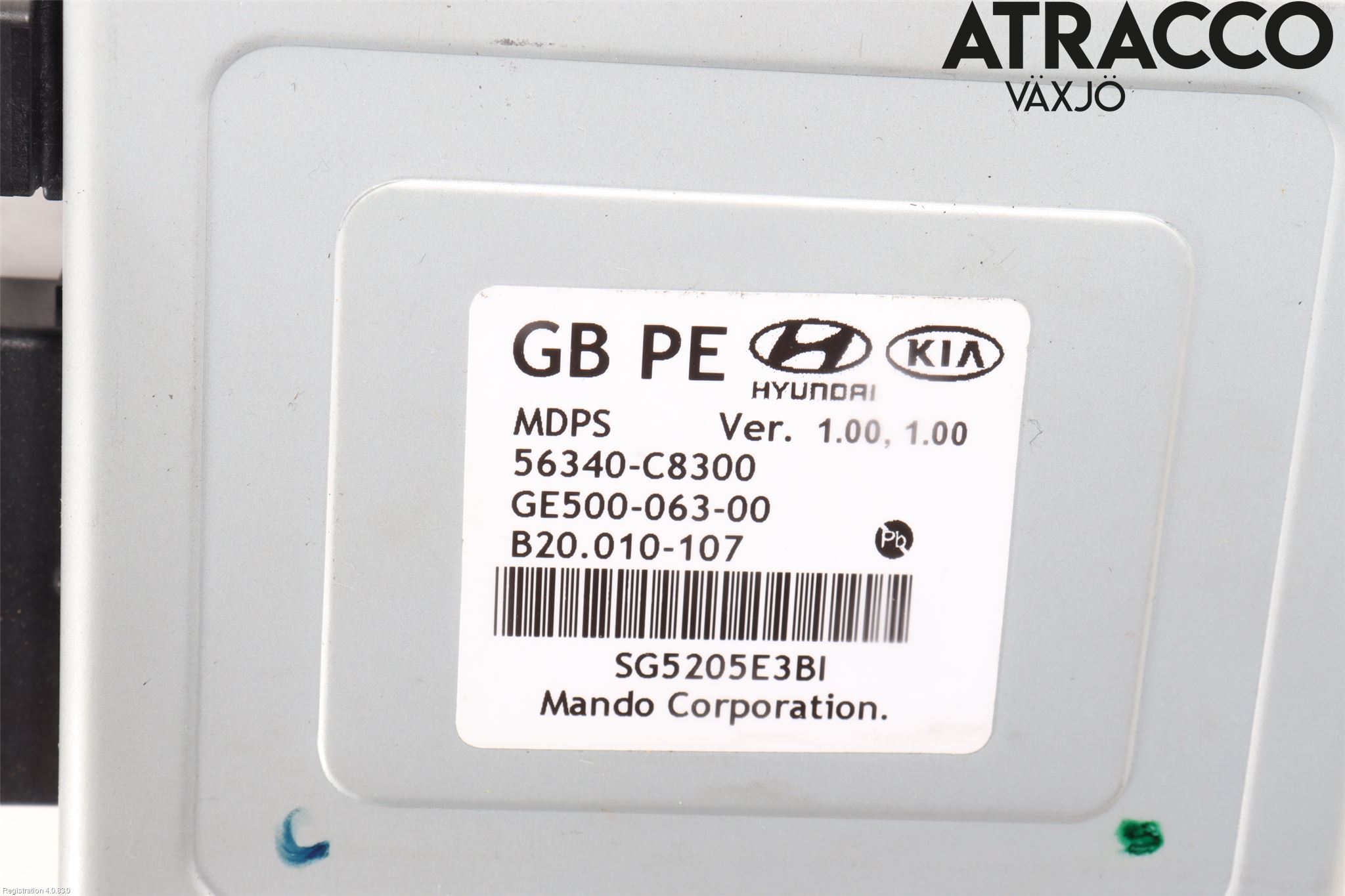 Hyundai i20 GB 15-20 Rattaxelagg Med Inb Servo
