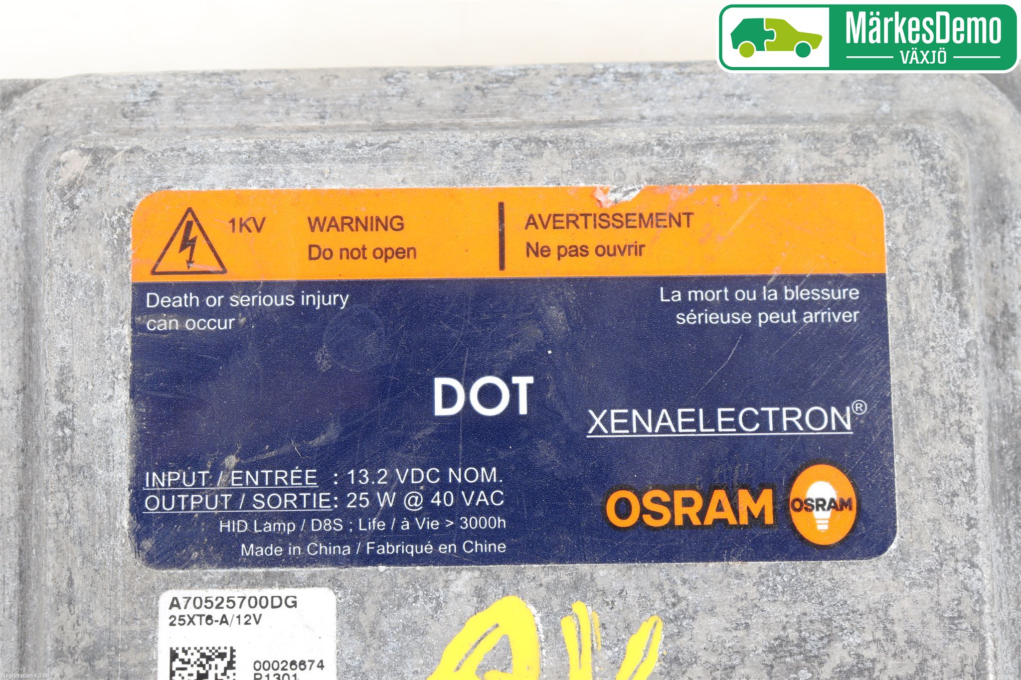 Ford FOCUS 11-14 Styrenhet Strålkastare