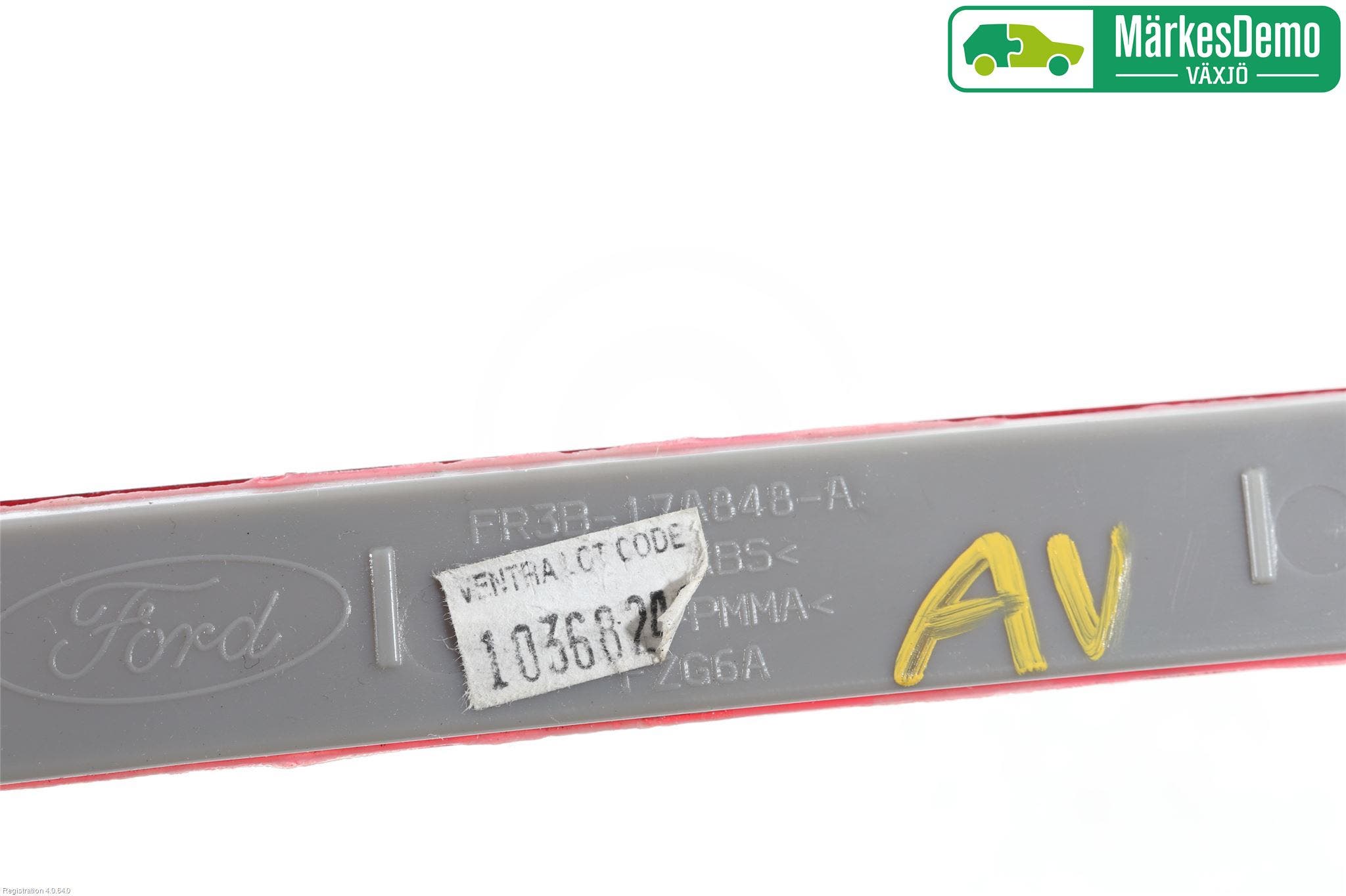 Ford MUSTANG VI 15-22 Dimljus/Reflex Bak