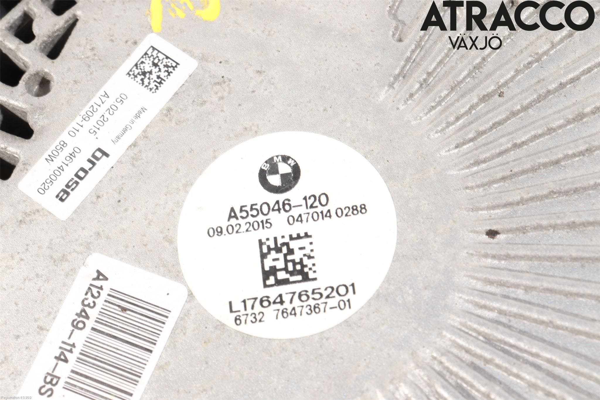 BMW 5 F10/F11/F18 09-17 Kylfläktkåpa