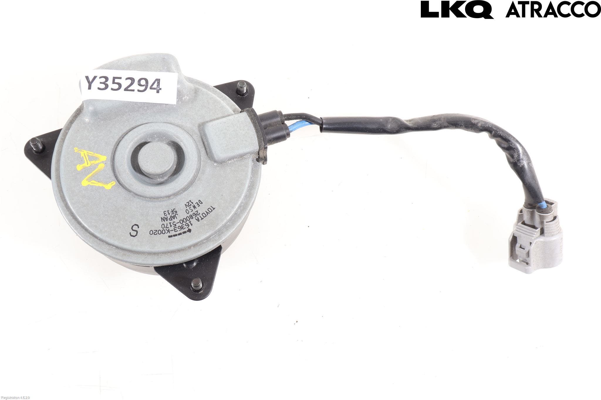 Toyota YARIS XP21 20- Kylfläkt El