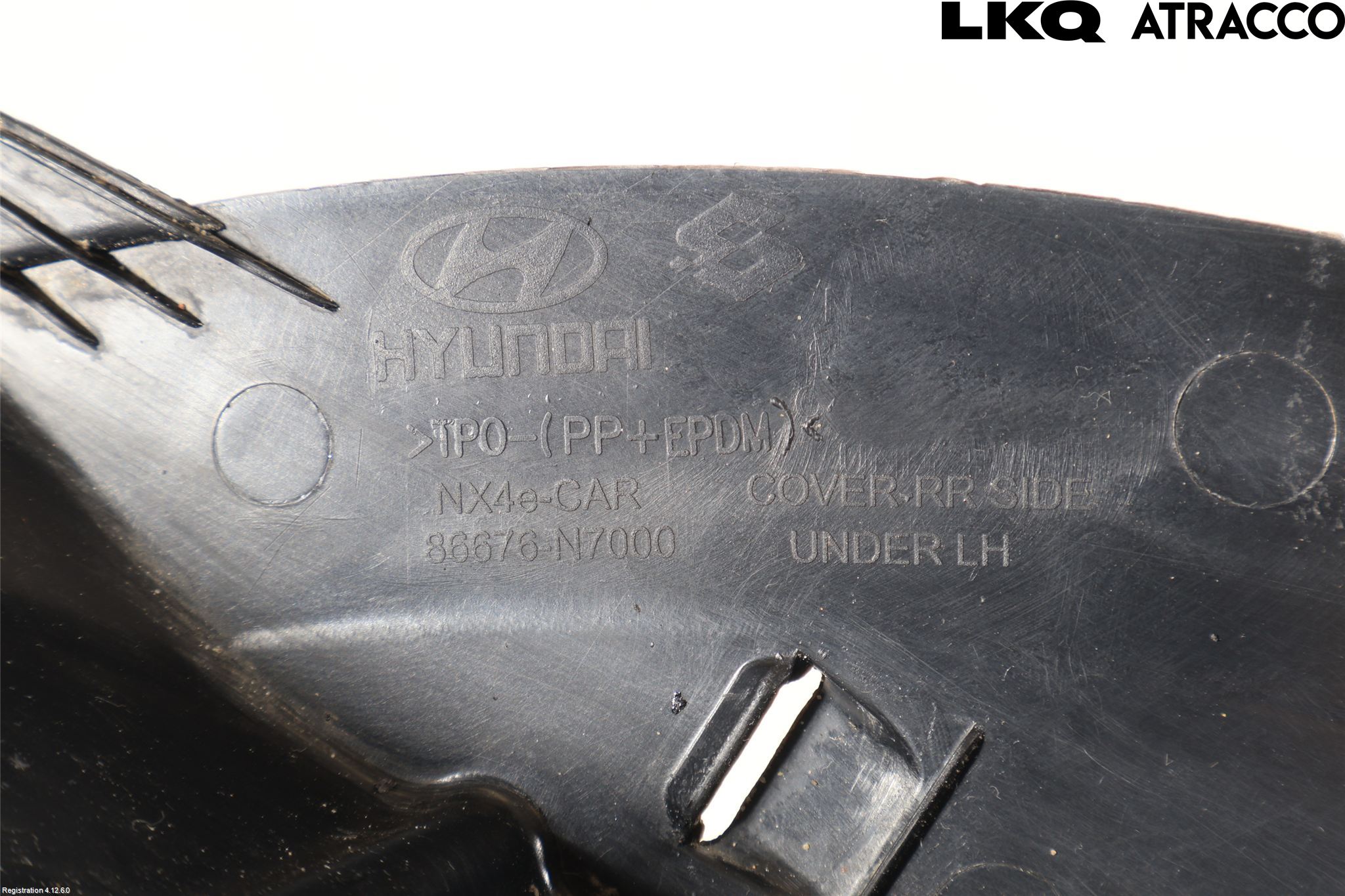 Hyundai TUCSON 05- Hasplåt Plåt-Plast