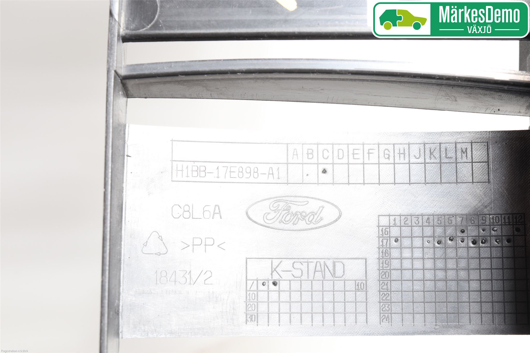 Ford FIESTA (VII) 18-23 Stötfångar Deformelement Fram