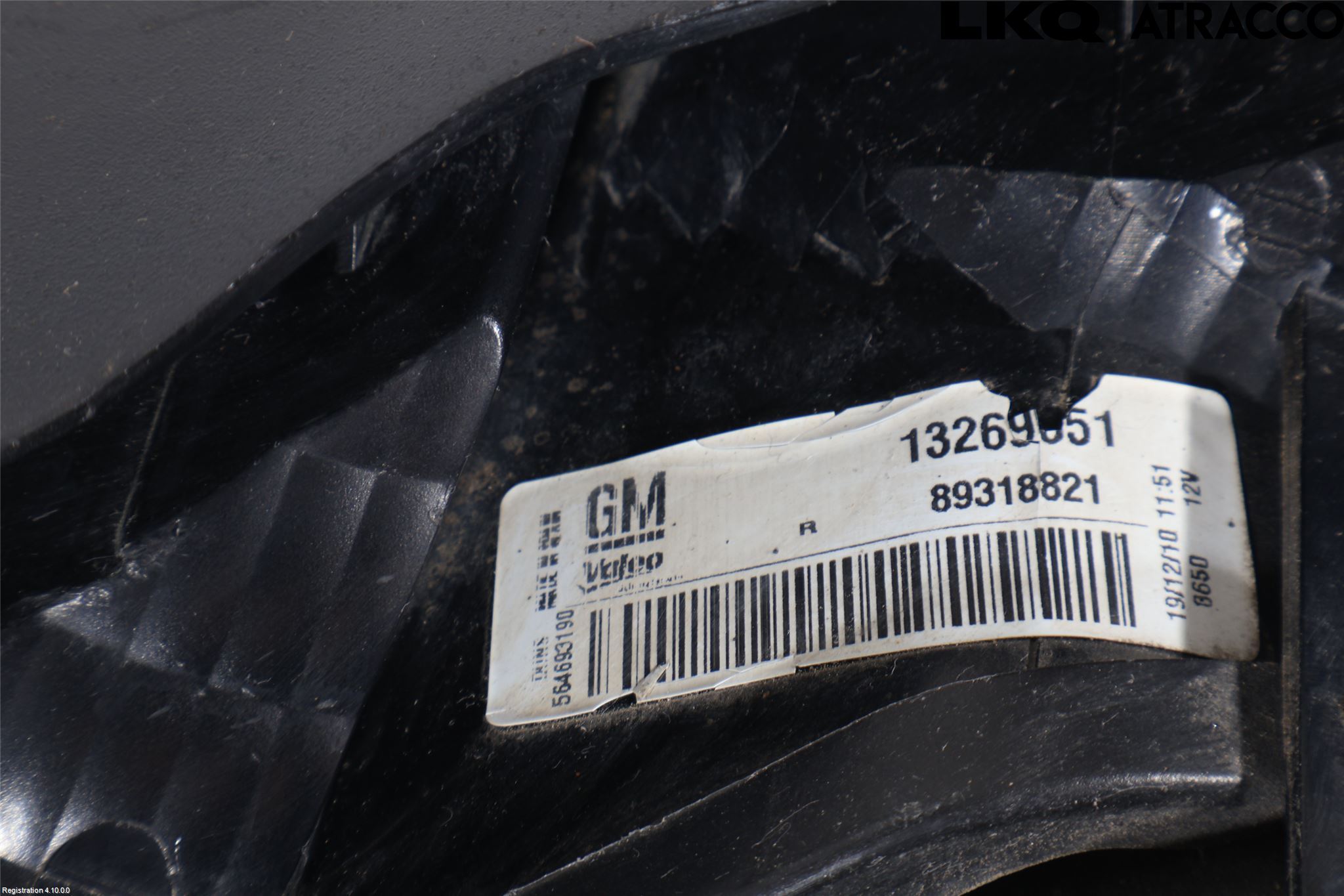 Opel CORSA D 07-14 Bakljus Höger