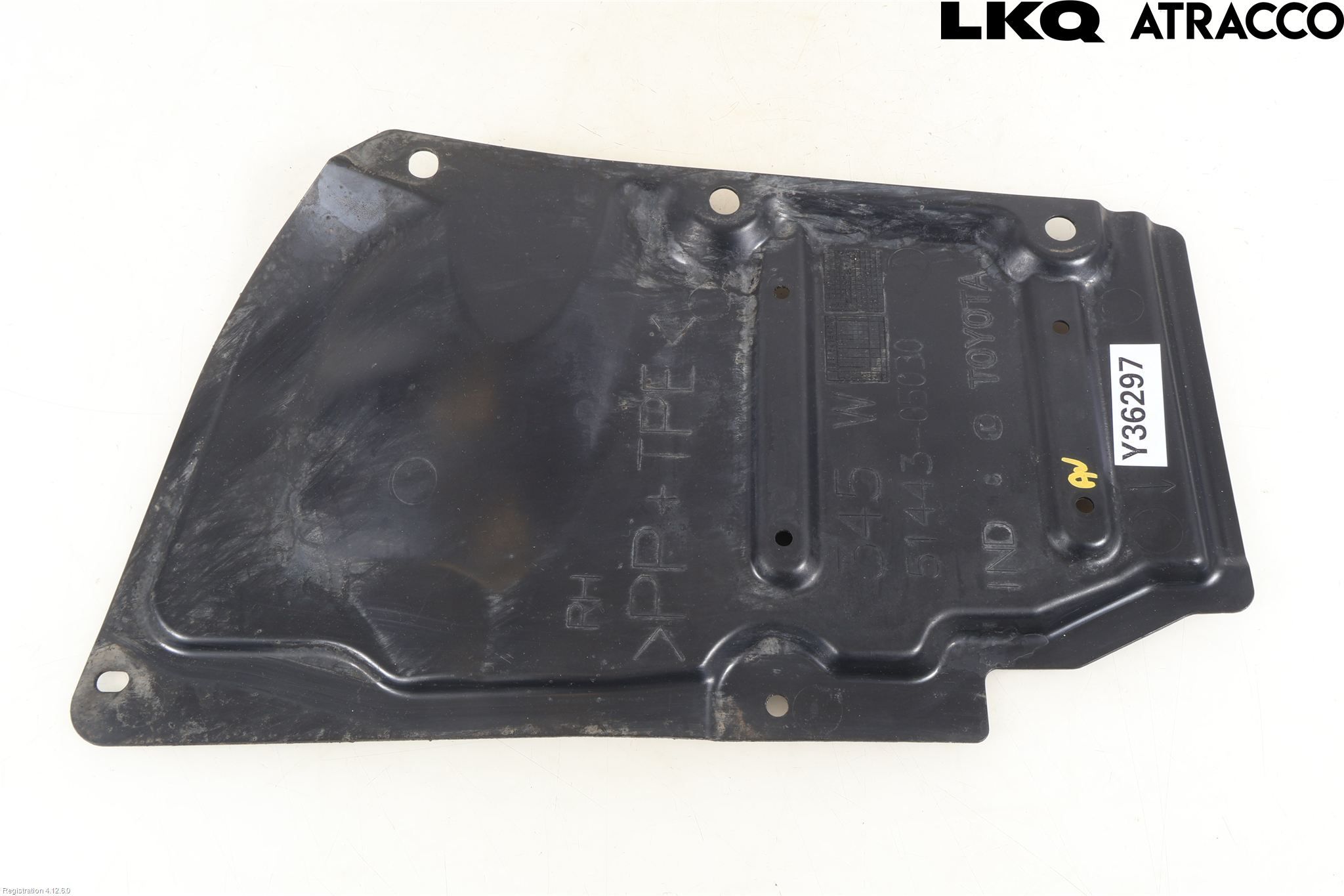 Toyota AURIS 13-19 Hasplåt Plåt-Plast