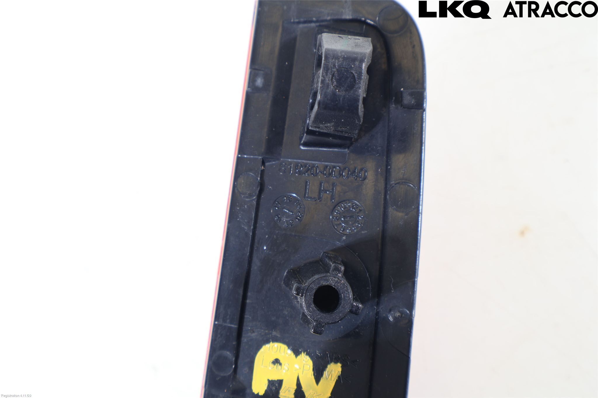 Toyota YARIS XP130 15-20 Dimljus/Reflex Bak