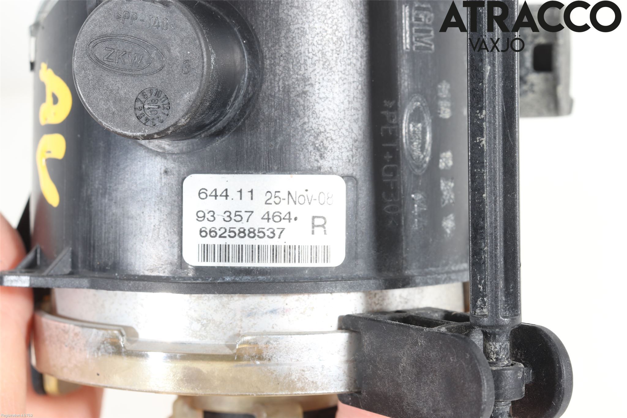 Opel ZAFIRA B 06-14 Dimljus-Varselljus Fram