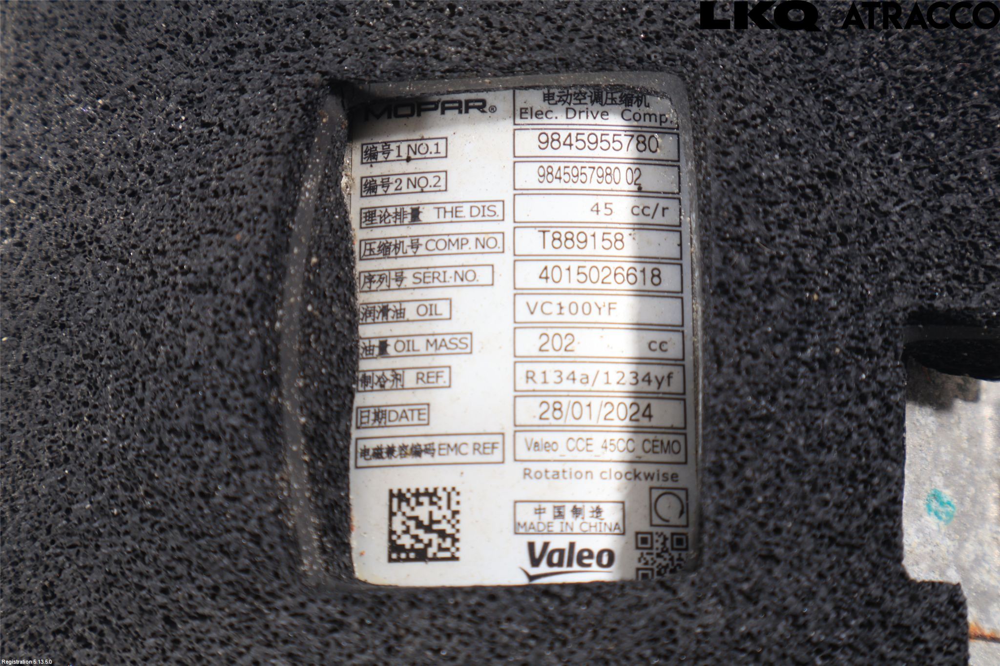 Toyota PROACE II 16- Ac Kompressor