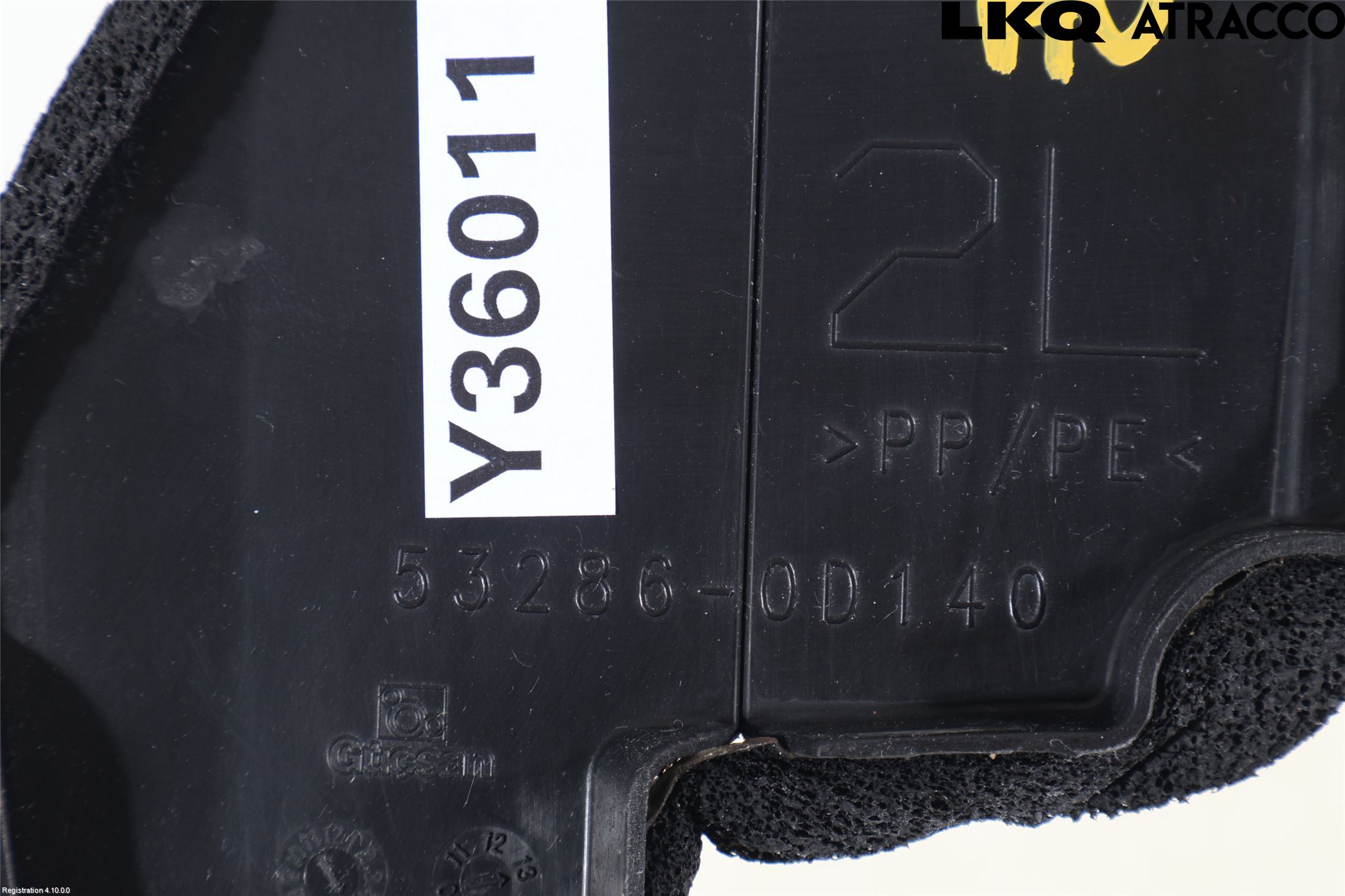 Toyota YARIS XP130 12-14 Deflektor Plåt-Plast Kylning