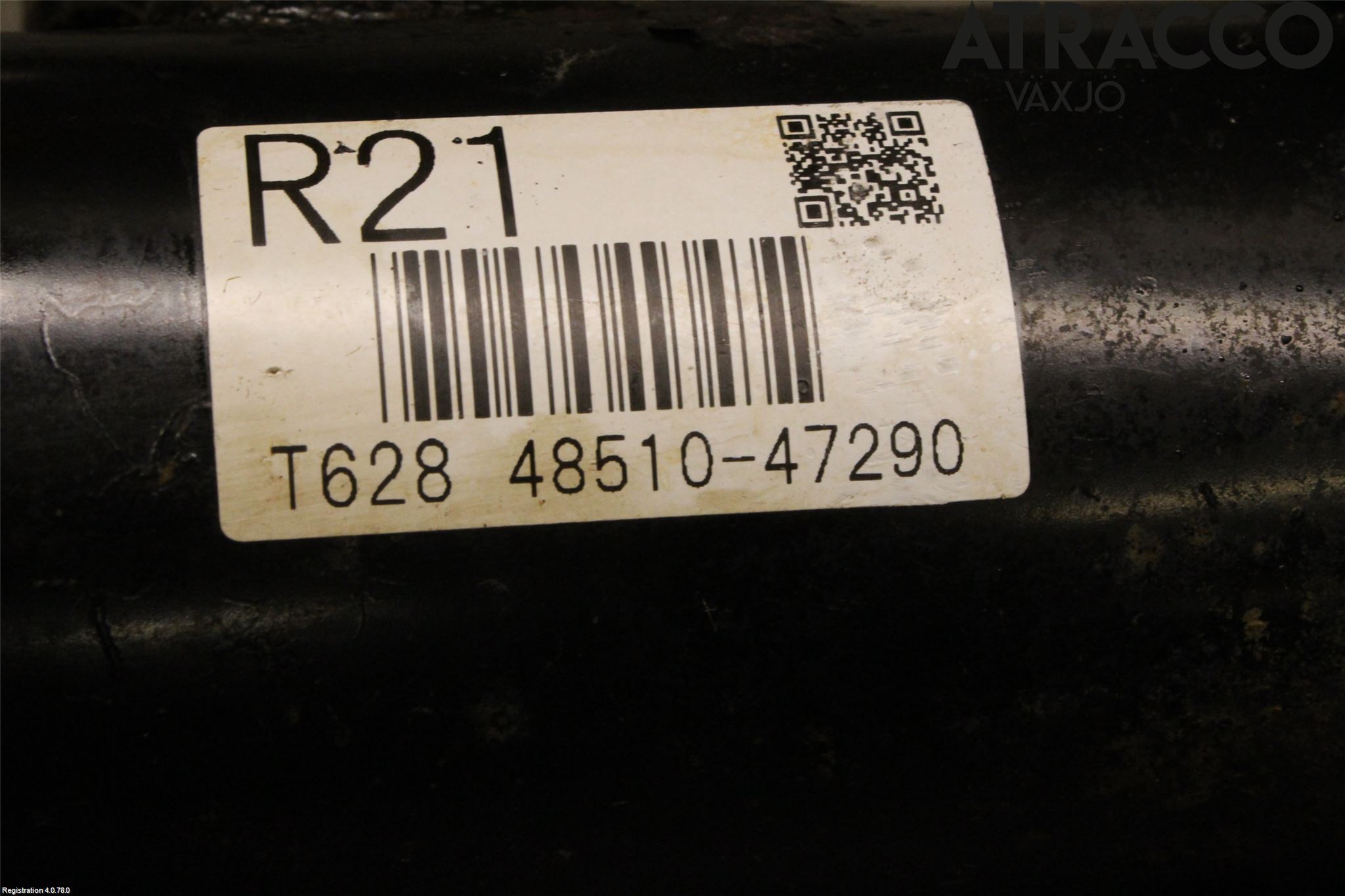 Toyota PRIUS (ZVW50) 16-21 Fjäderben Fram Höger