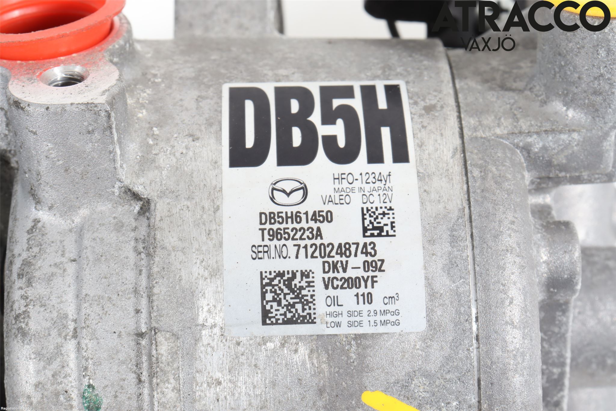 Mazda CX-3 Ac Kompressor