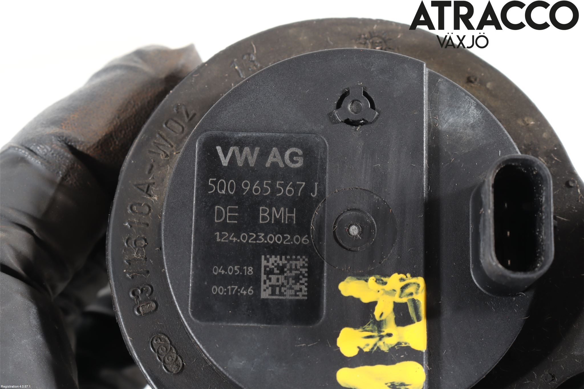 Volkswagen VW CADDY 16-20 Värme Cirkulationspump