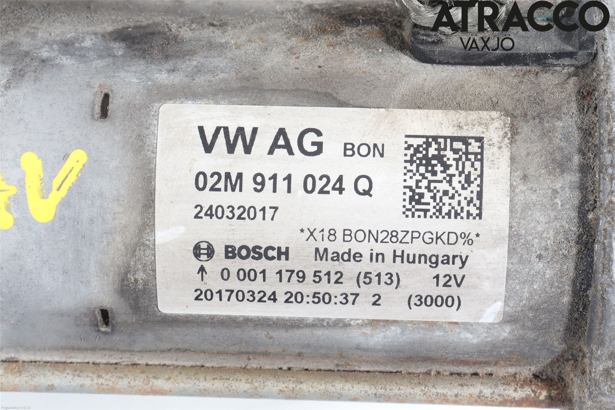 Volkswagen VW POLO 10-17 Startmotor