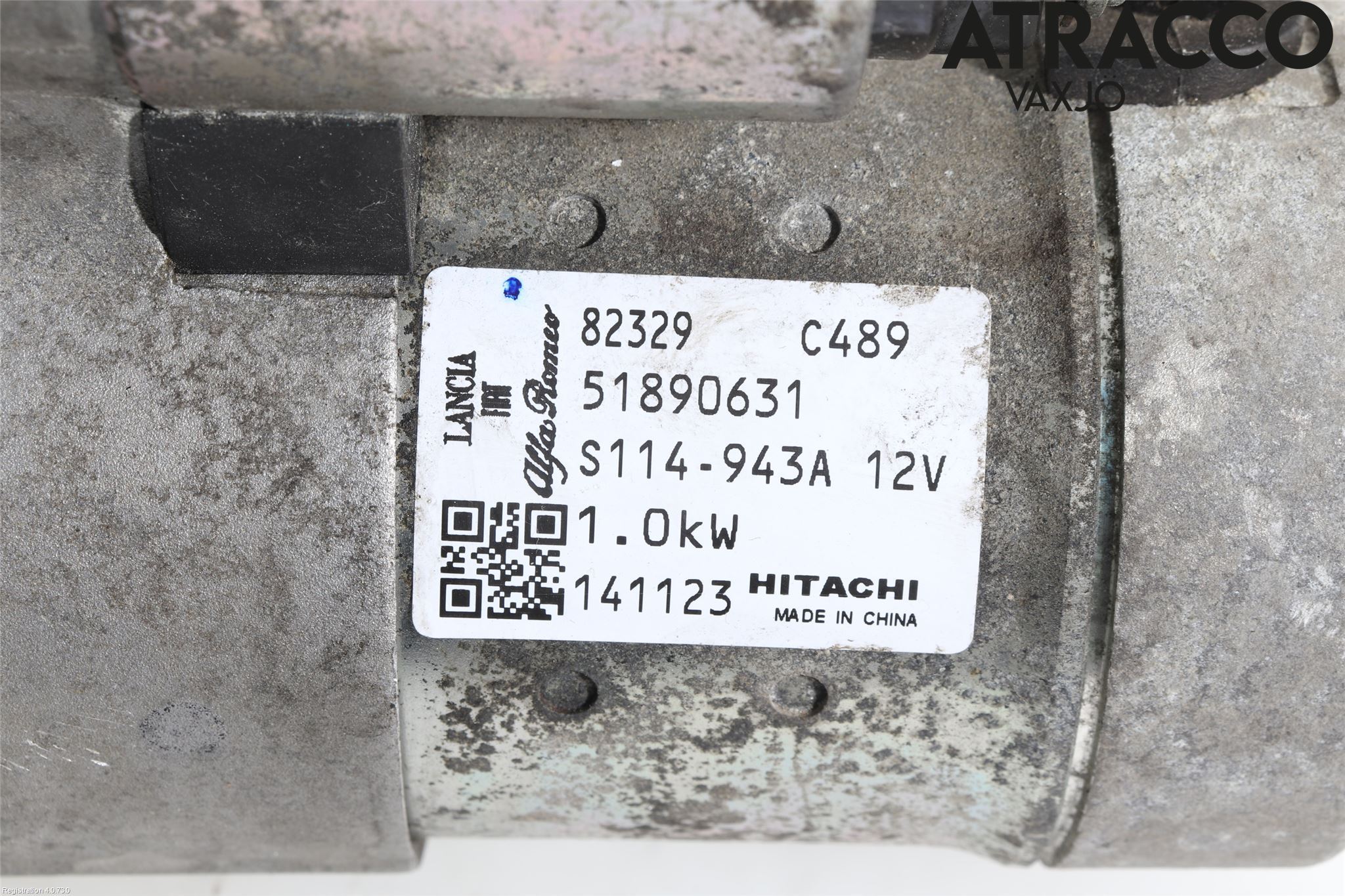 Fiat 500 07- Startmotor