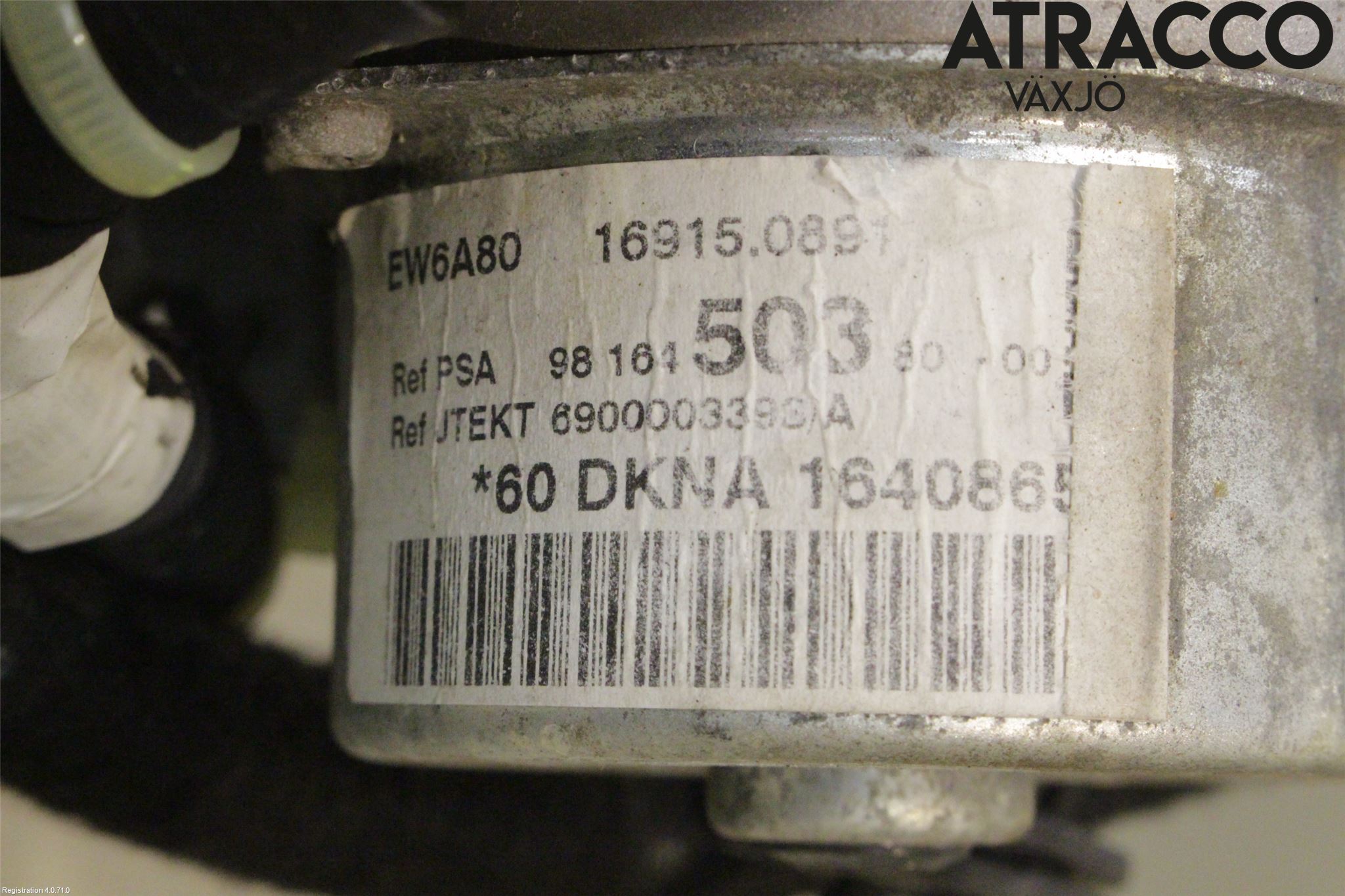 Peugeot PEUGOT 208 16-19 Styrväxel Servo -Snäcka
