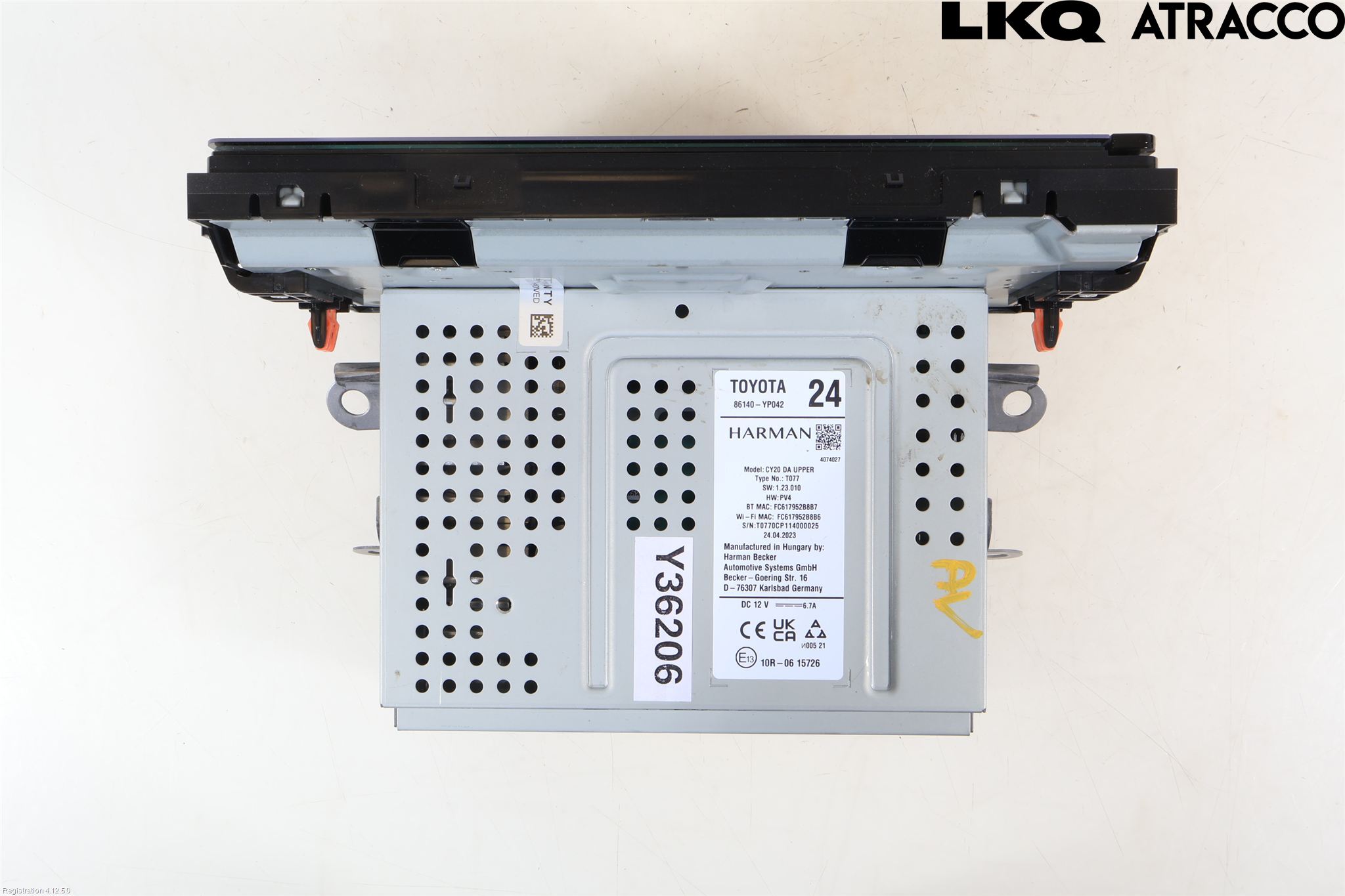 Toyota YARIS CROSS XP21 21- Cd Radio - Multimediapanel
